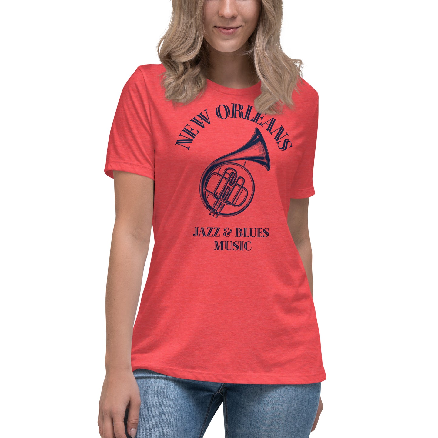 New Orleans MusicWomen's Relaxed T-Shirt - Activewear Well