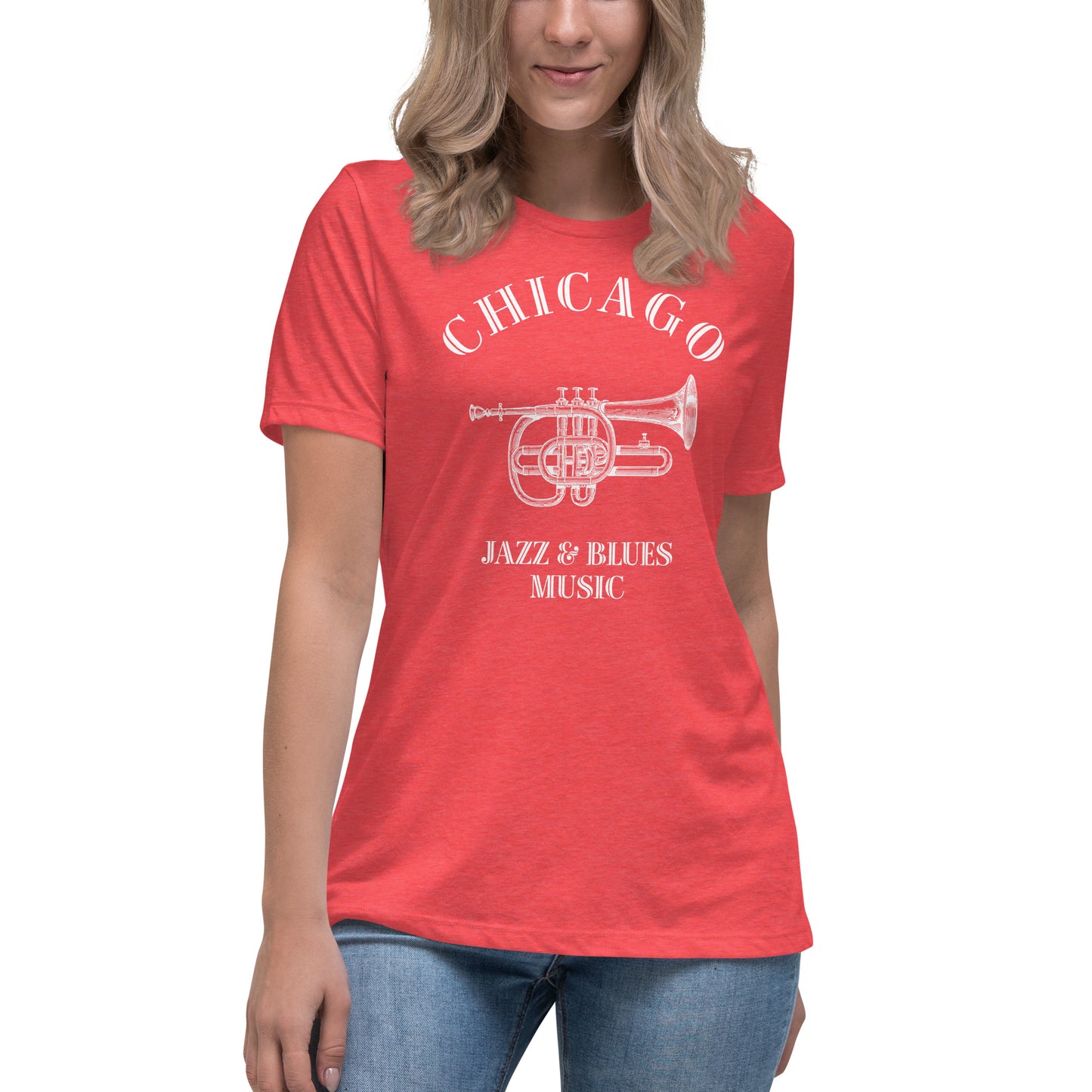 Chicago Women's Relaxed Tee - Activewear Well