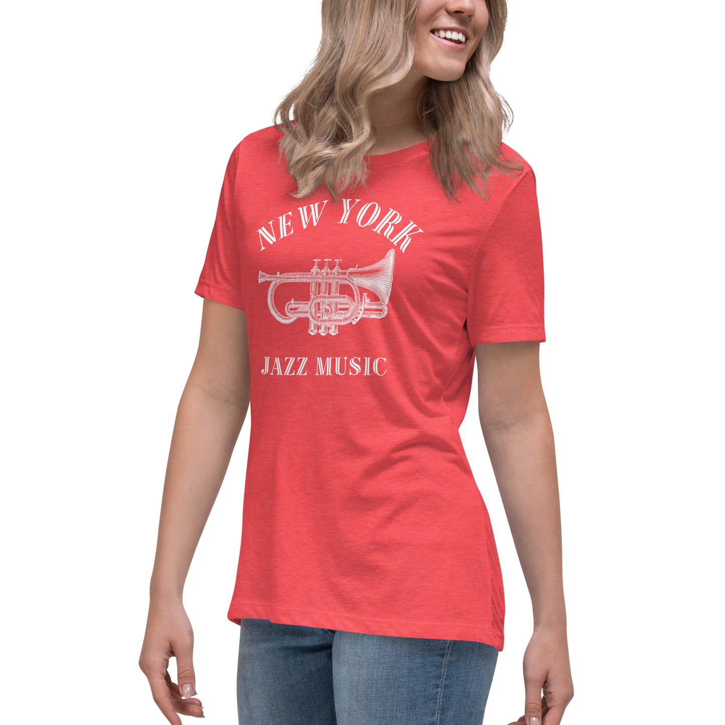 New York Women's Relaxed Tee - Activewear Well