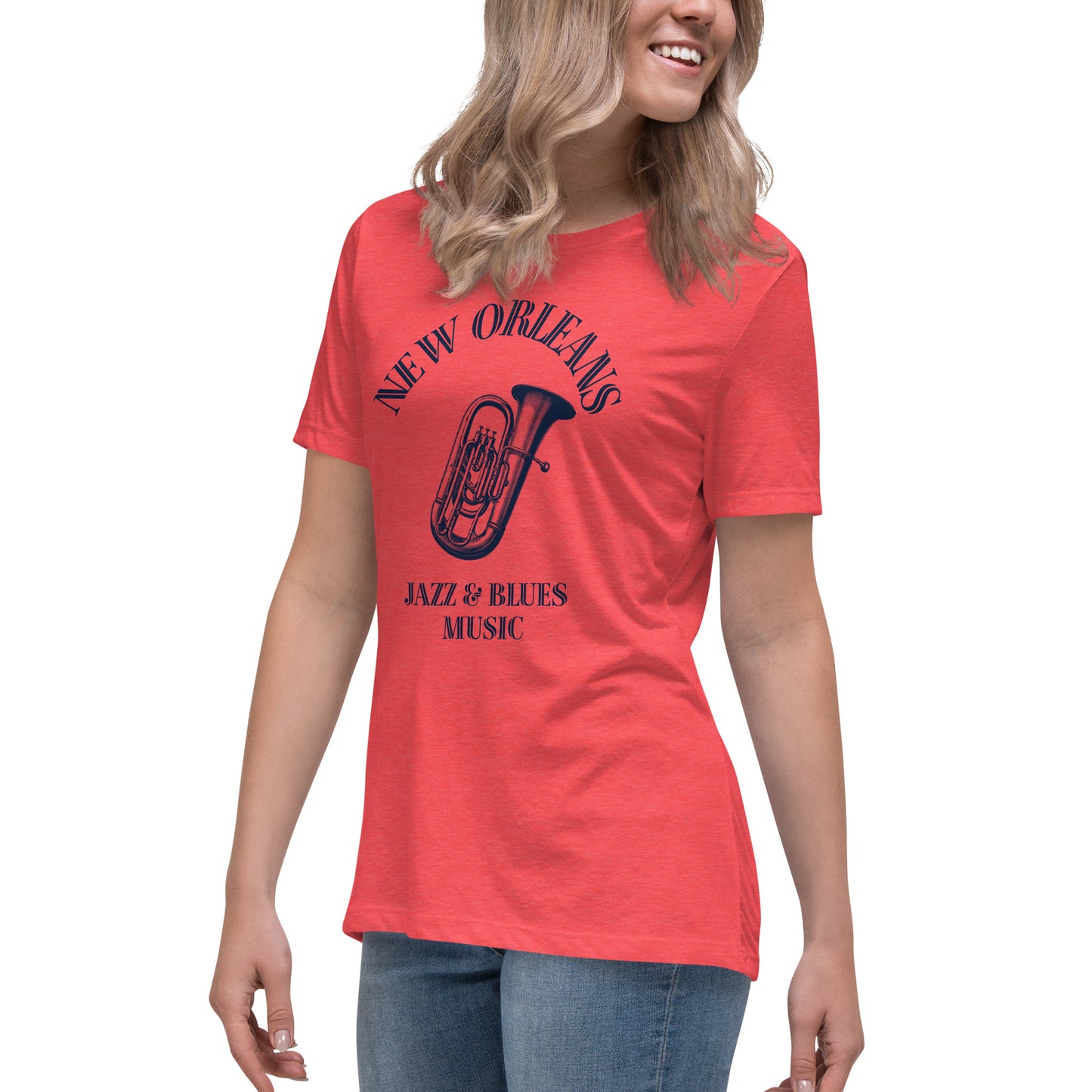 New Orleans Women's Relaxed T-Shirt - Activewear Well