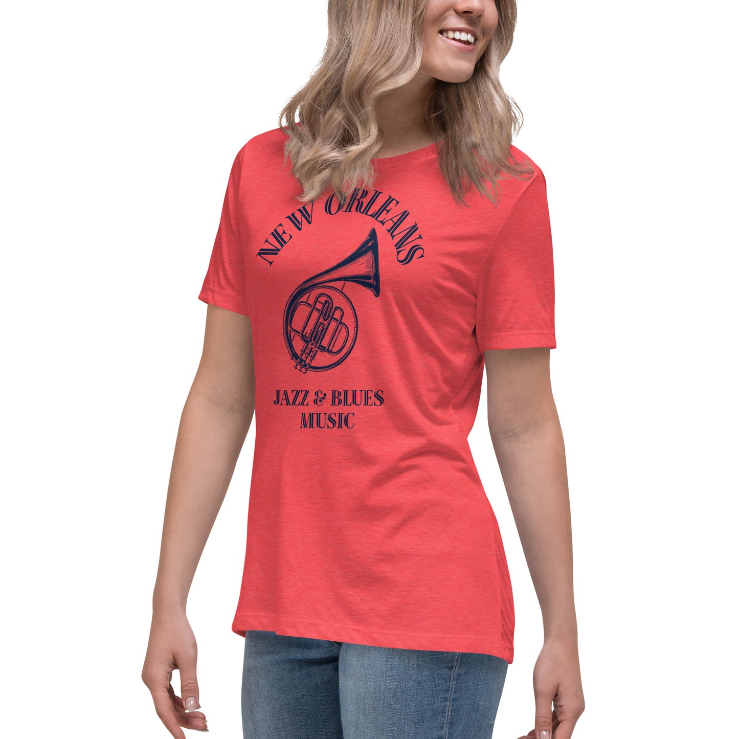 New Orleans MusicWomen's Relaxed T-Shirt - Activewear Well