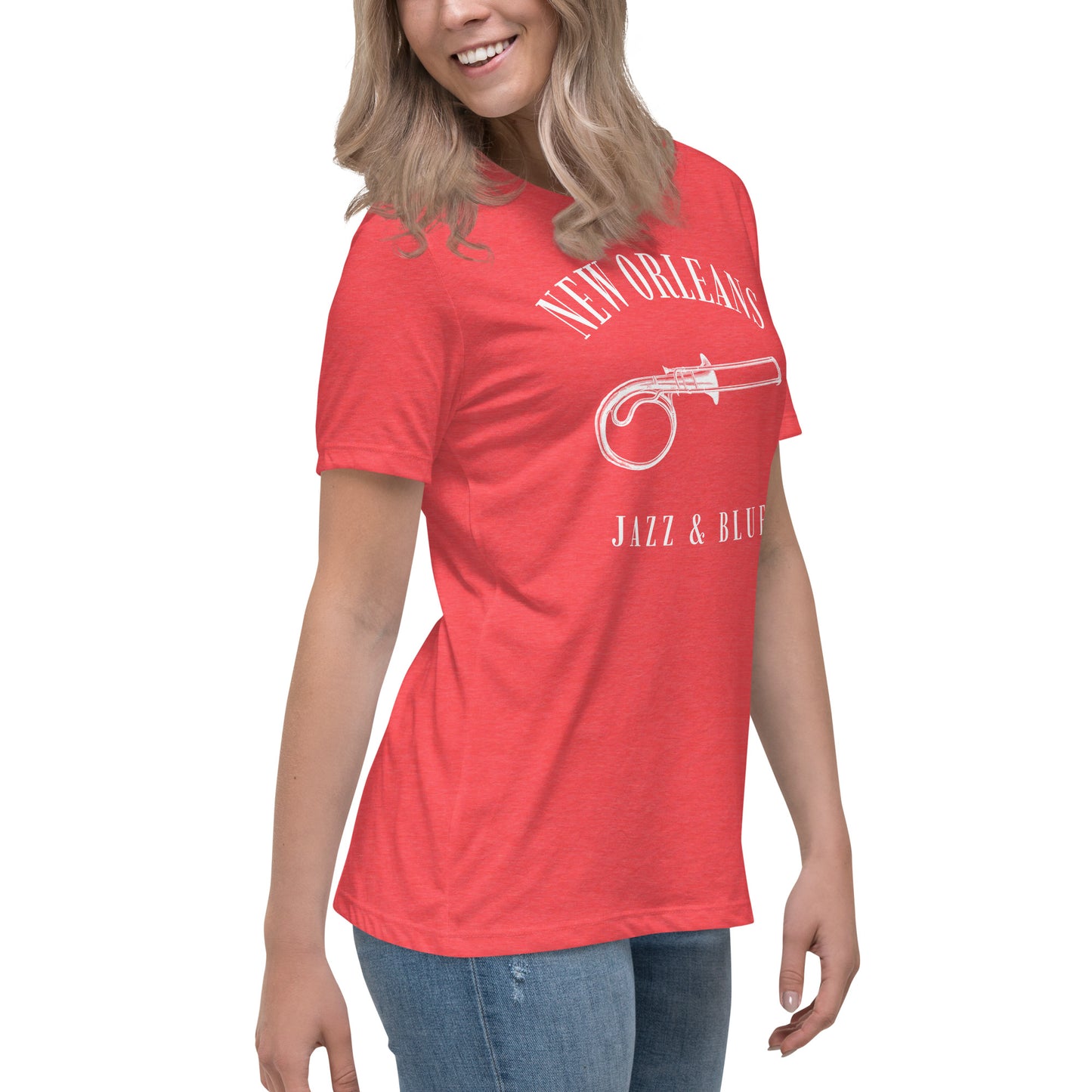 New Orleans Swing Women's Relaxed T-Shirt - Activewear Well