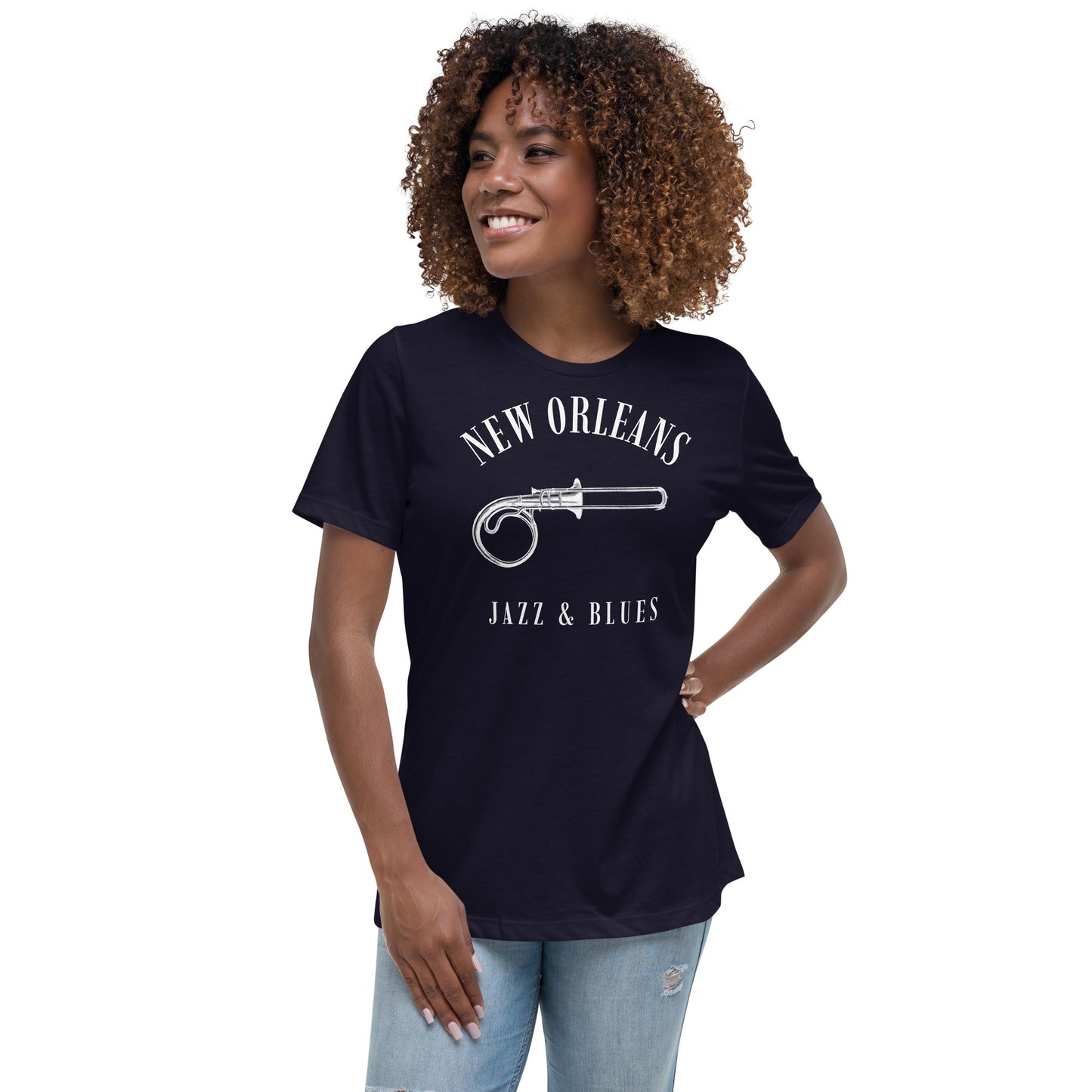 New Orleans Swing Women's Relaxed T-Shirt - Activewear Well