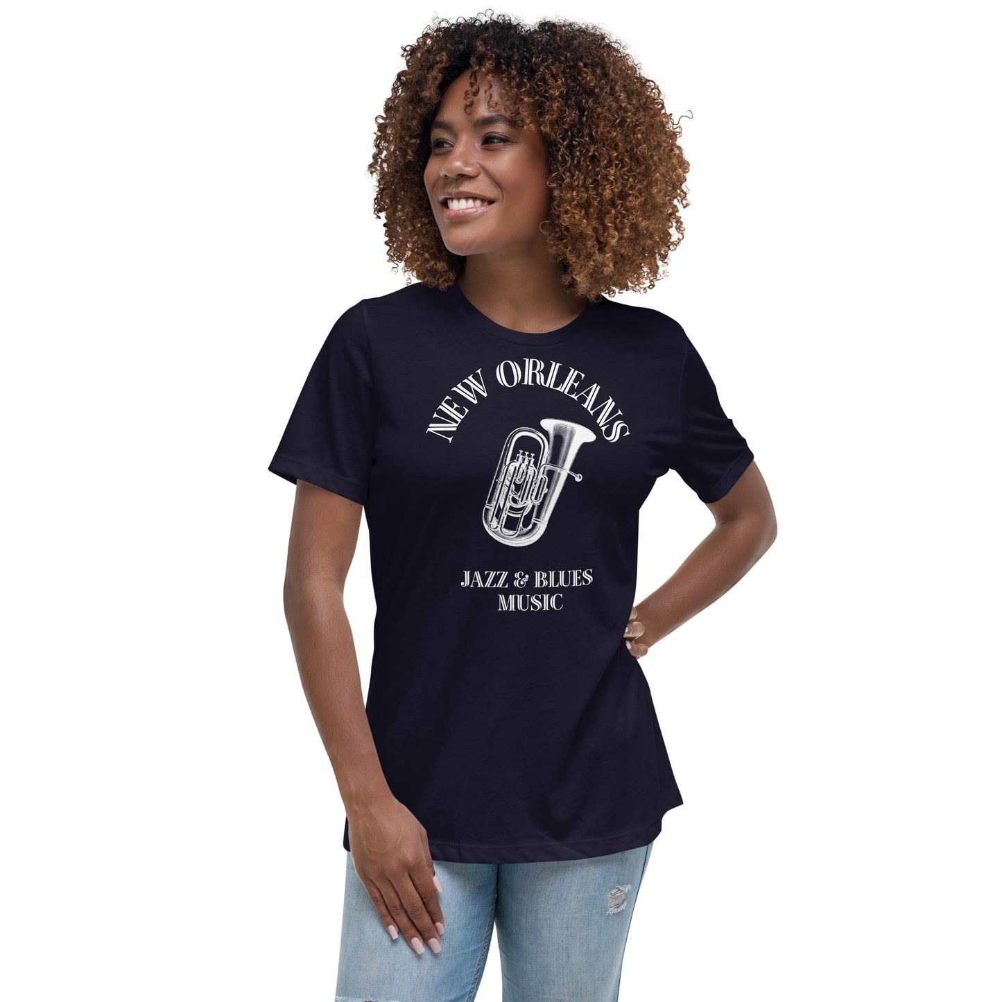 New Orleans Women's Relaxed Tee - Activewear Well