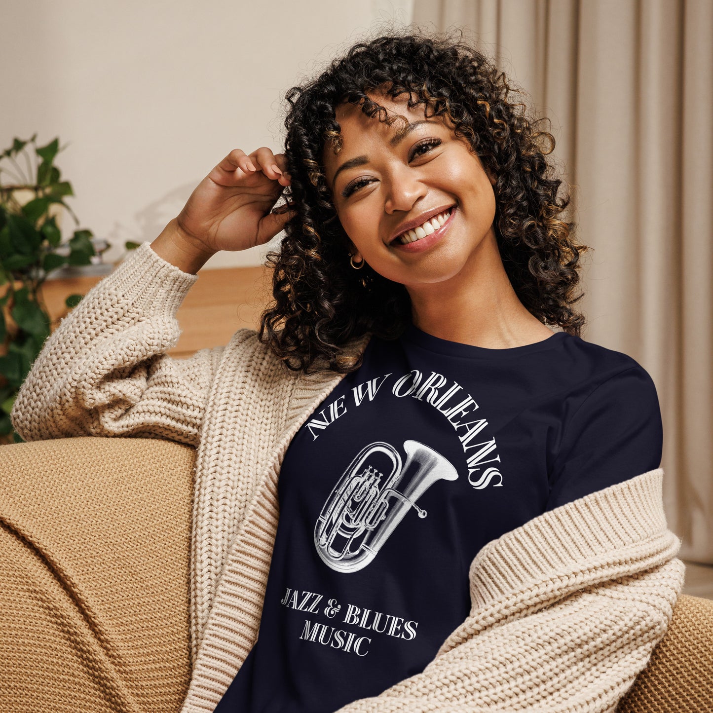 New Orleans Women's Relaxed Tee - Activewear Well