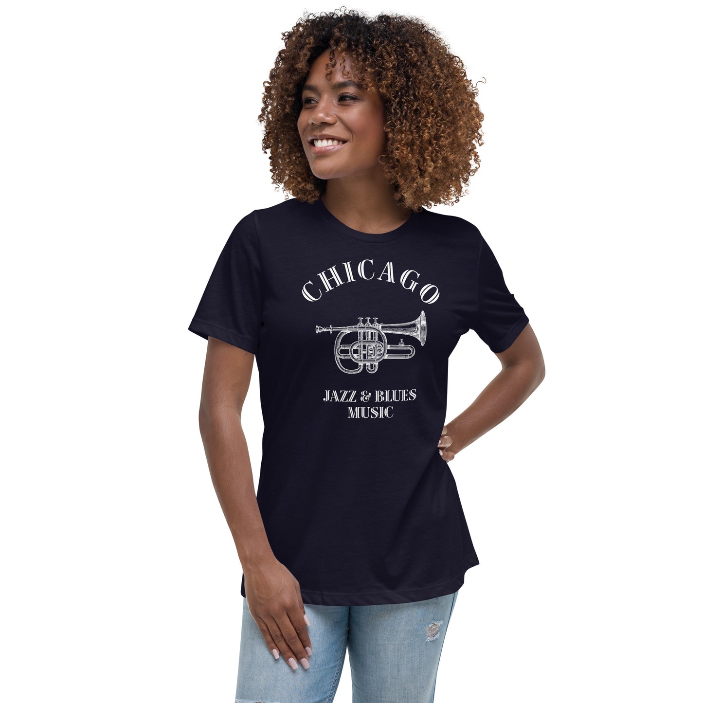 Chicago Women's Relaxed Tee - Activewear Well