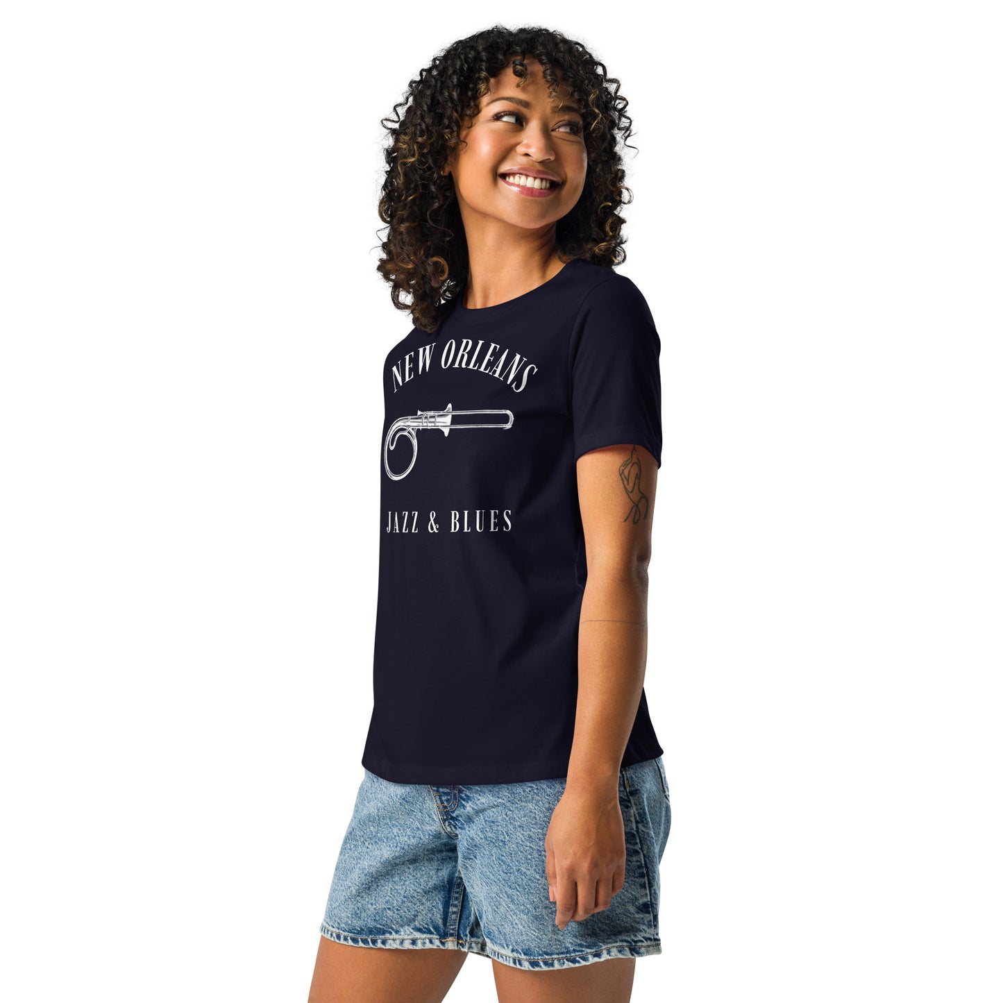 New Orleans Swing Women's Relaxed T-Shirt - Activewear Well
