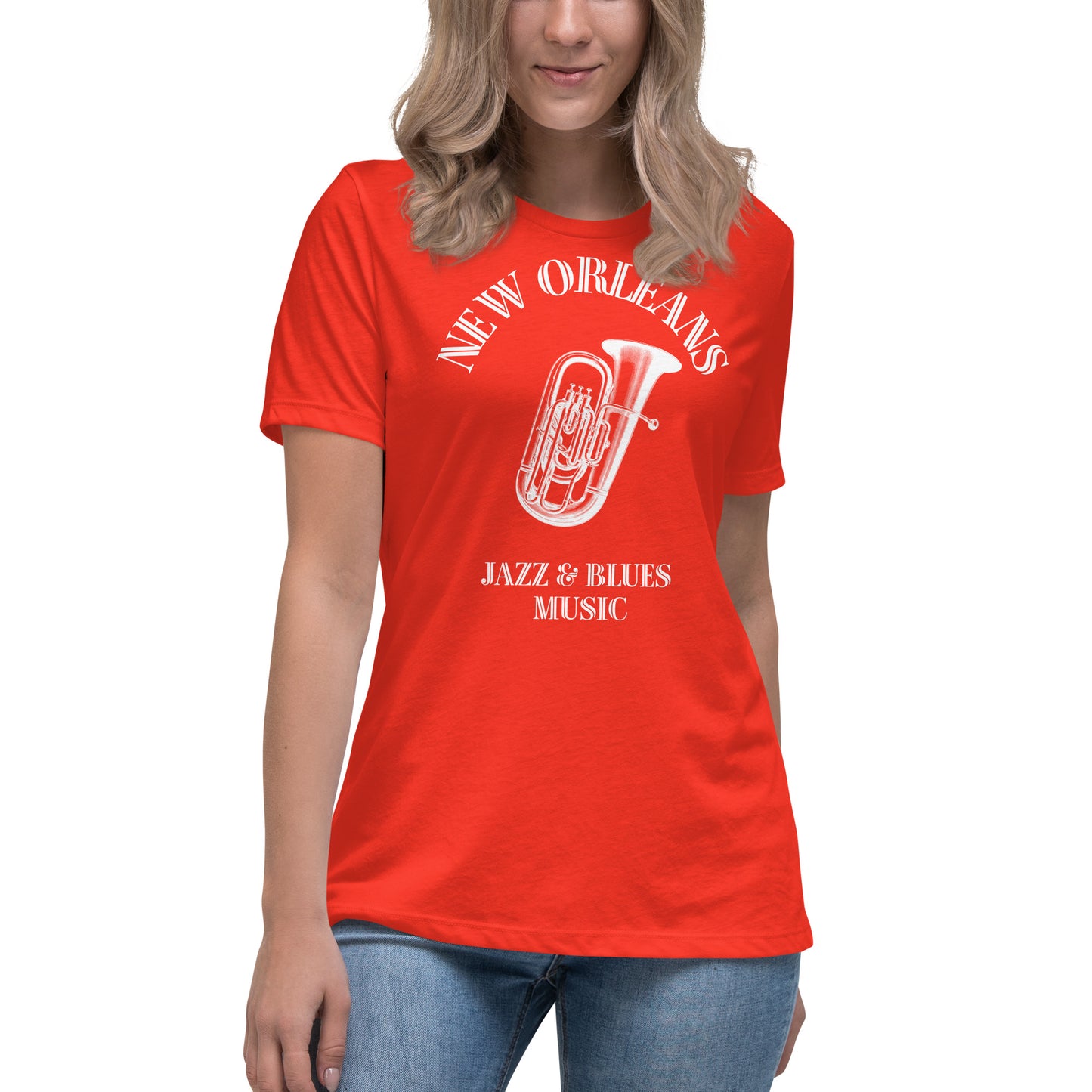 New Orleans Women's Relaxed Tee - Activewear Well