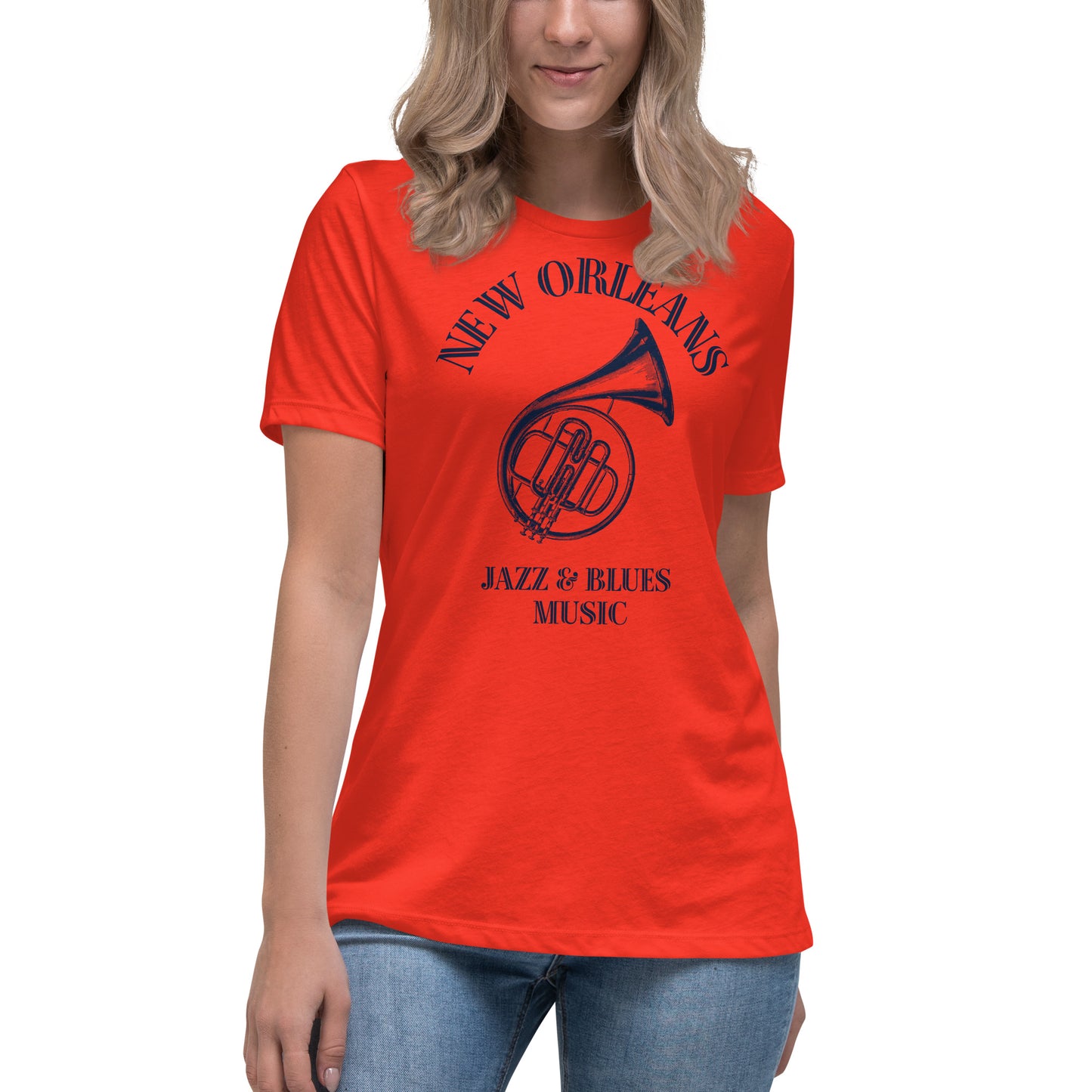 New Orleans MusicWomen's Relaxed T-Shirt - Activewear Well