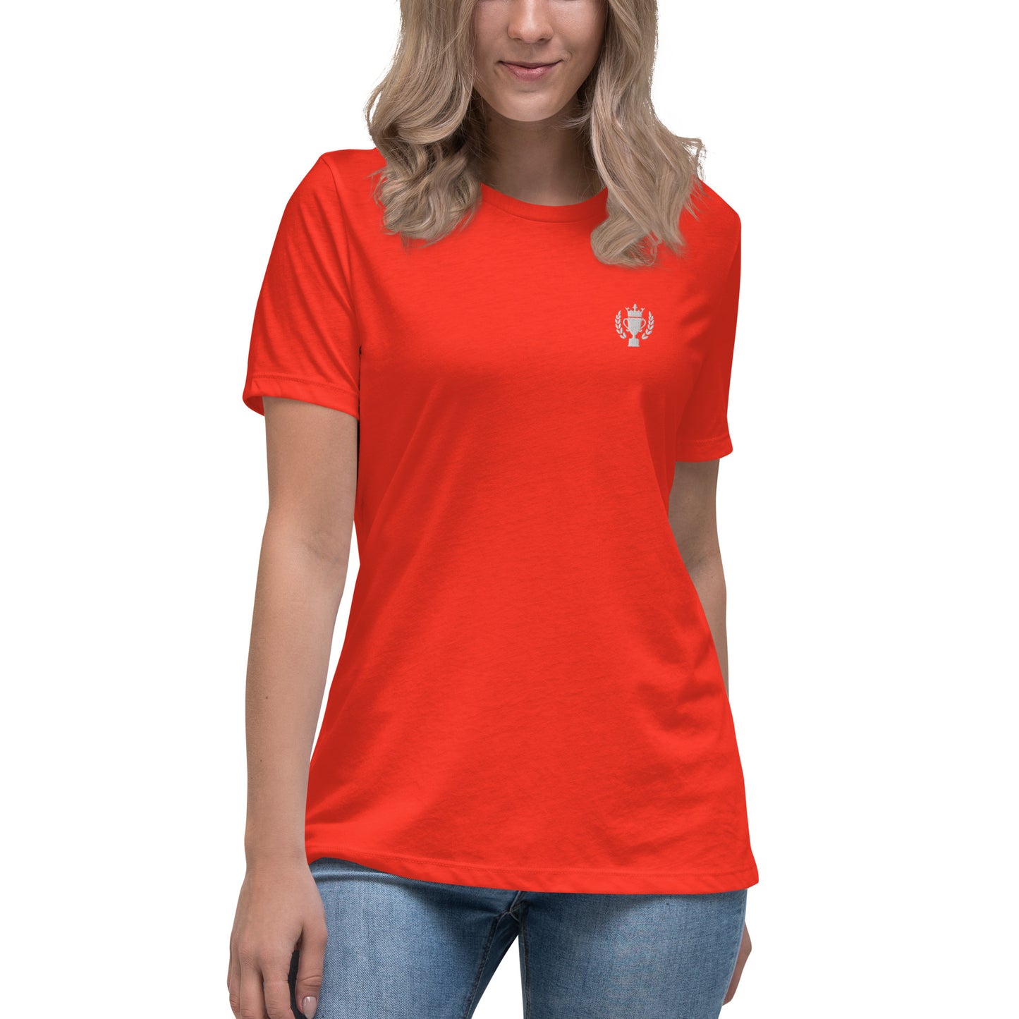Golf Trophy Women's Relaxed T-Shirt - Activewear Well