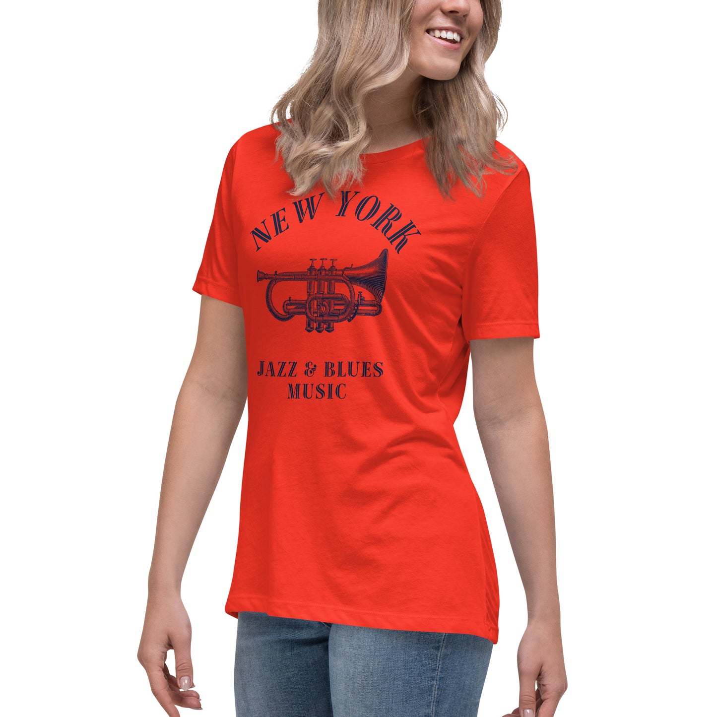 New York Women's Relaxed T-Shirt - Activewear Well