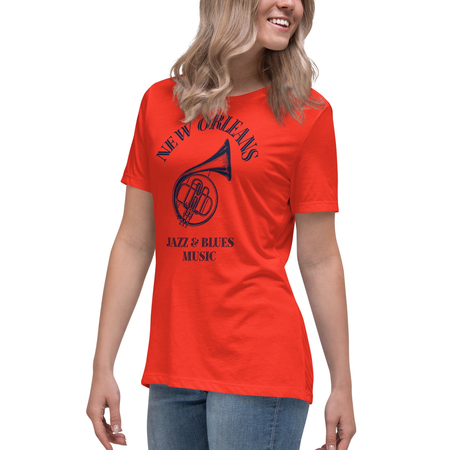New Orleans MusicWomen's Relaxed T-Shirt - Activewear Well
