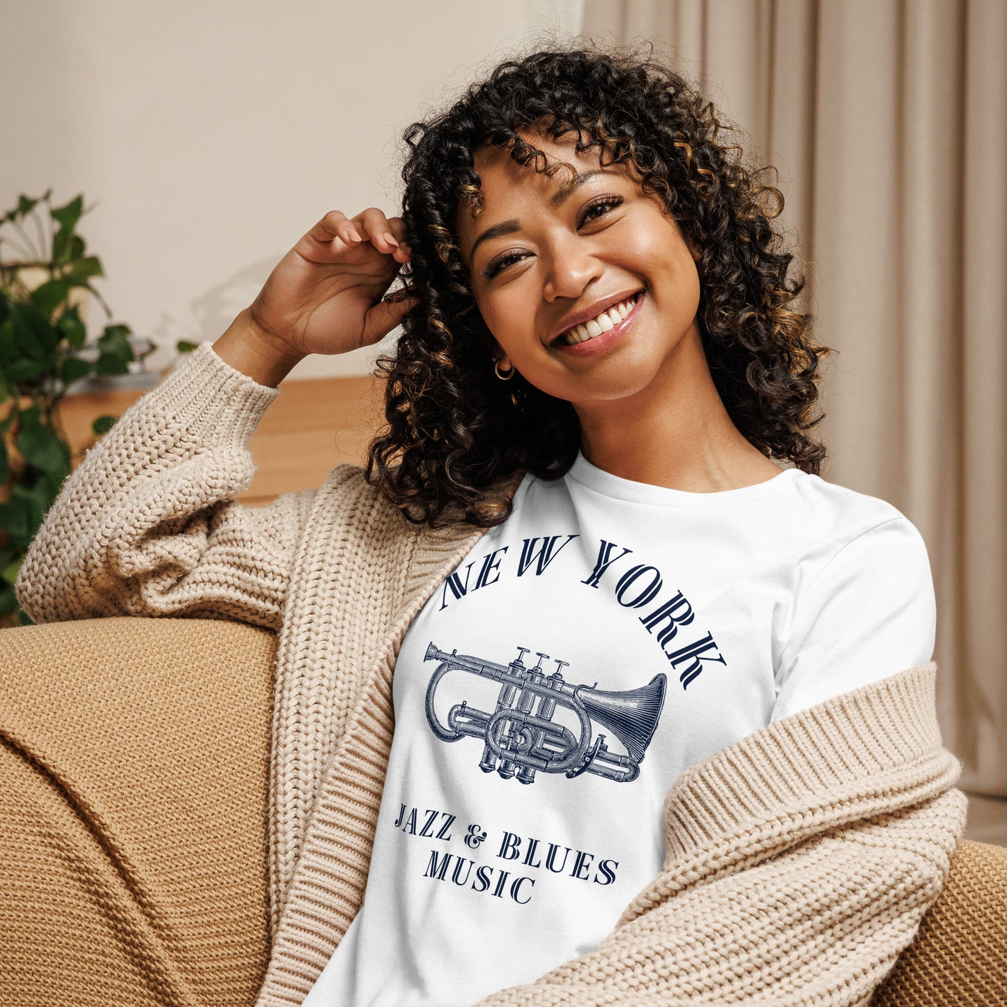 New York Women's Relaxed T-Shirt - Activewear Well