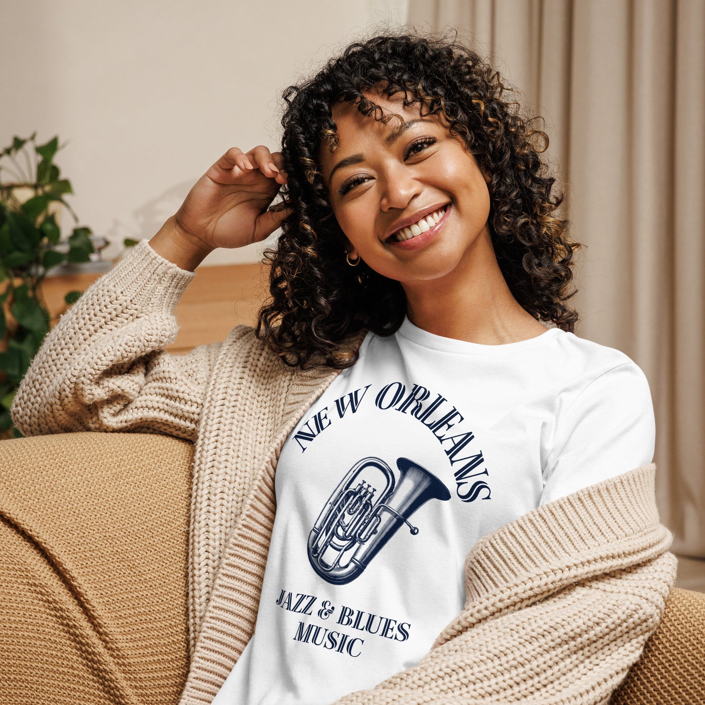 New Orleans Women's Relaxed T-Shirt - Activewear Well