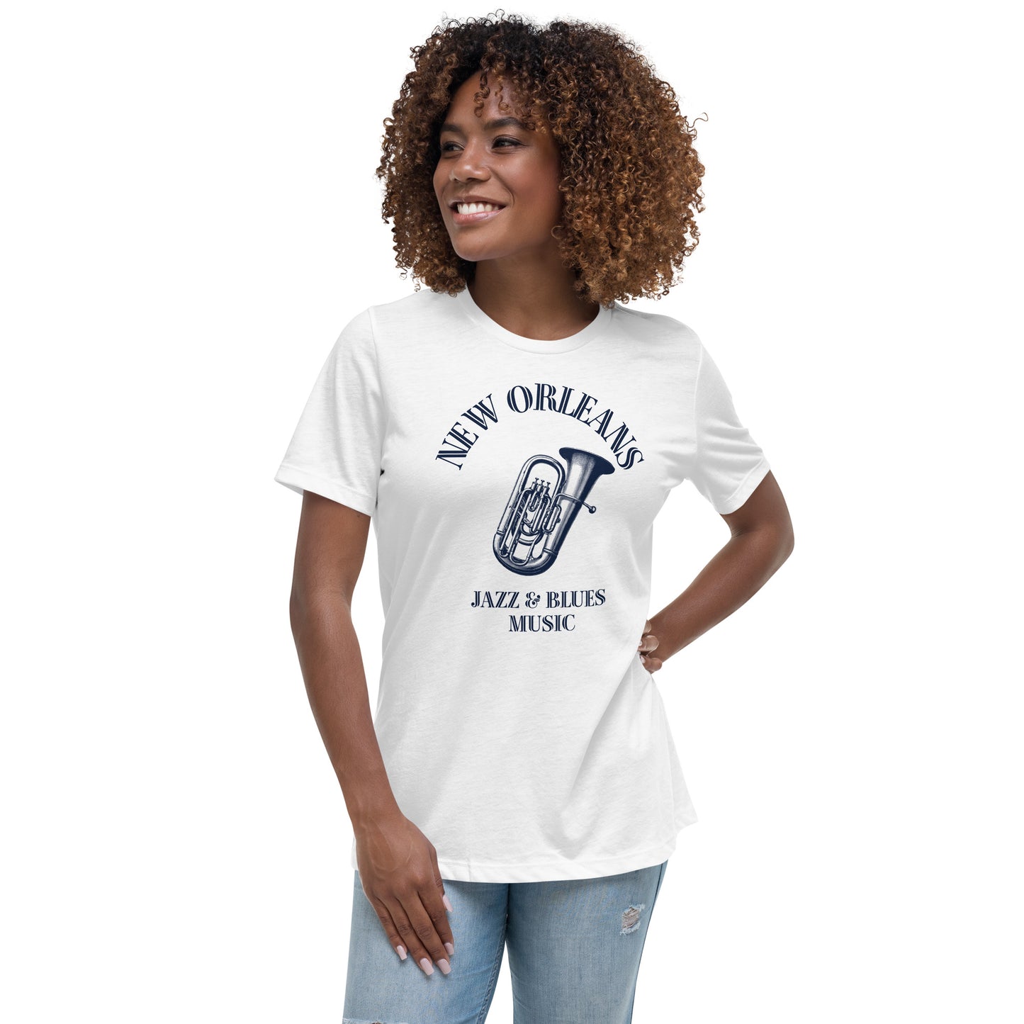New Orleans Women's Relaxed T-Shirt - Activewear Well