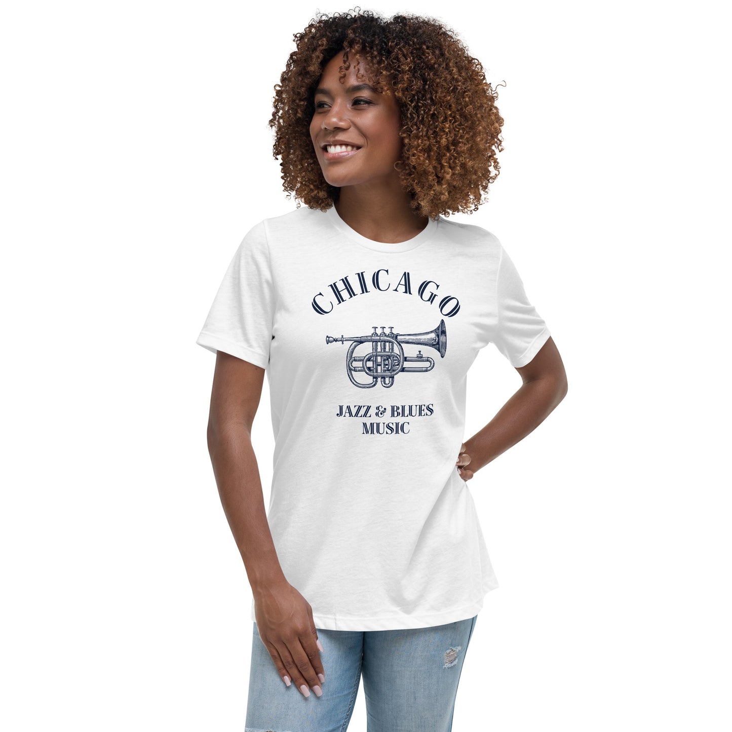 Chicago Women's Relaxed T-Shirt - Activewear Well