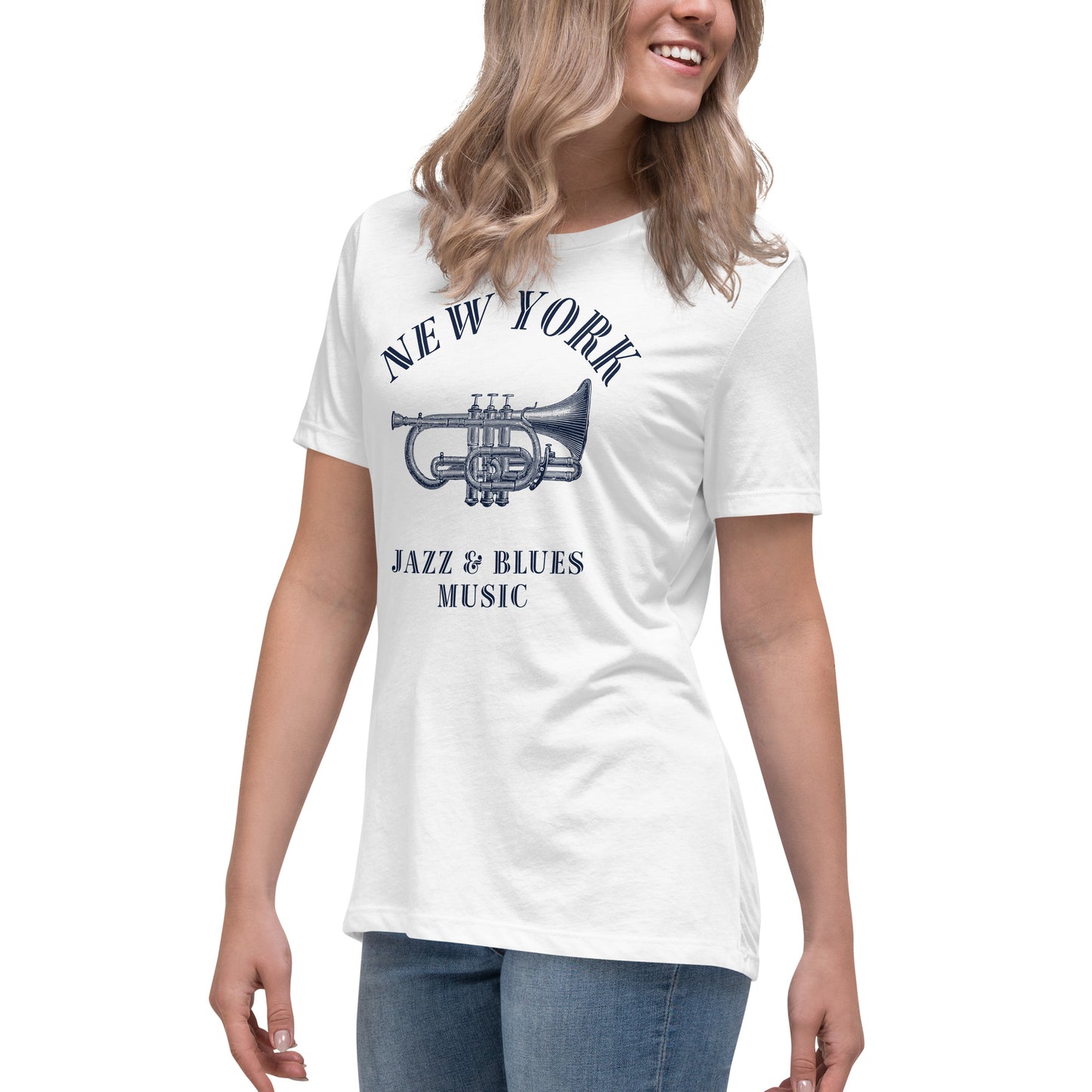 New York Women's Relaxed T-Shirt - Activewear Well