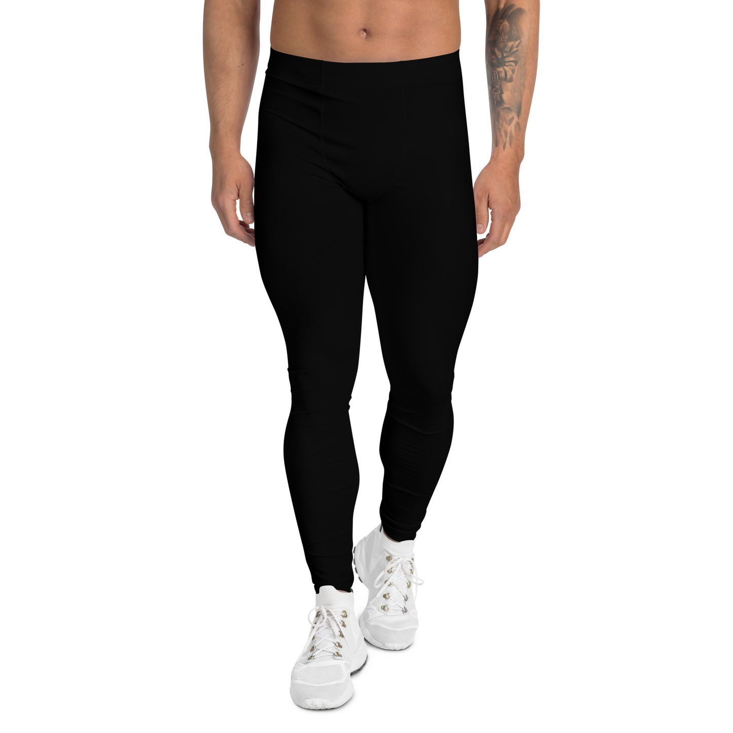 Men's Black Leggings - Activewear Well
