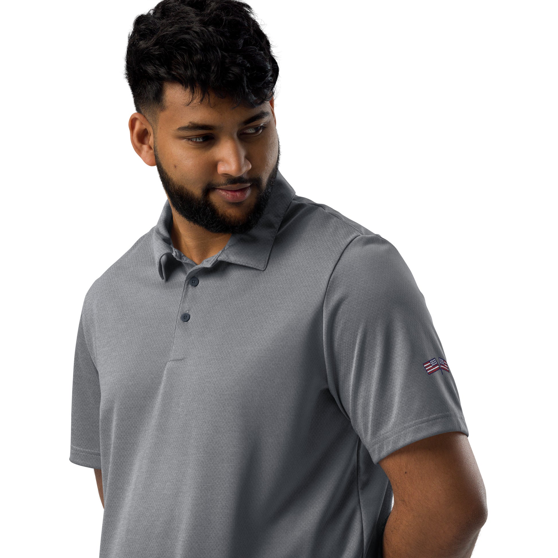 Adidas Space-Dyed Polo - Activewear Well