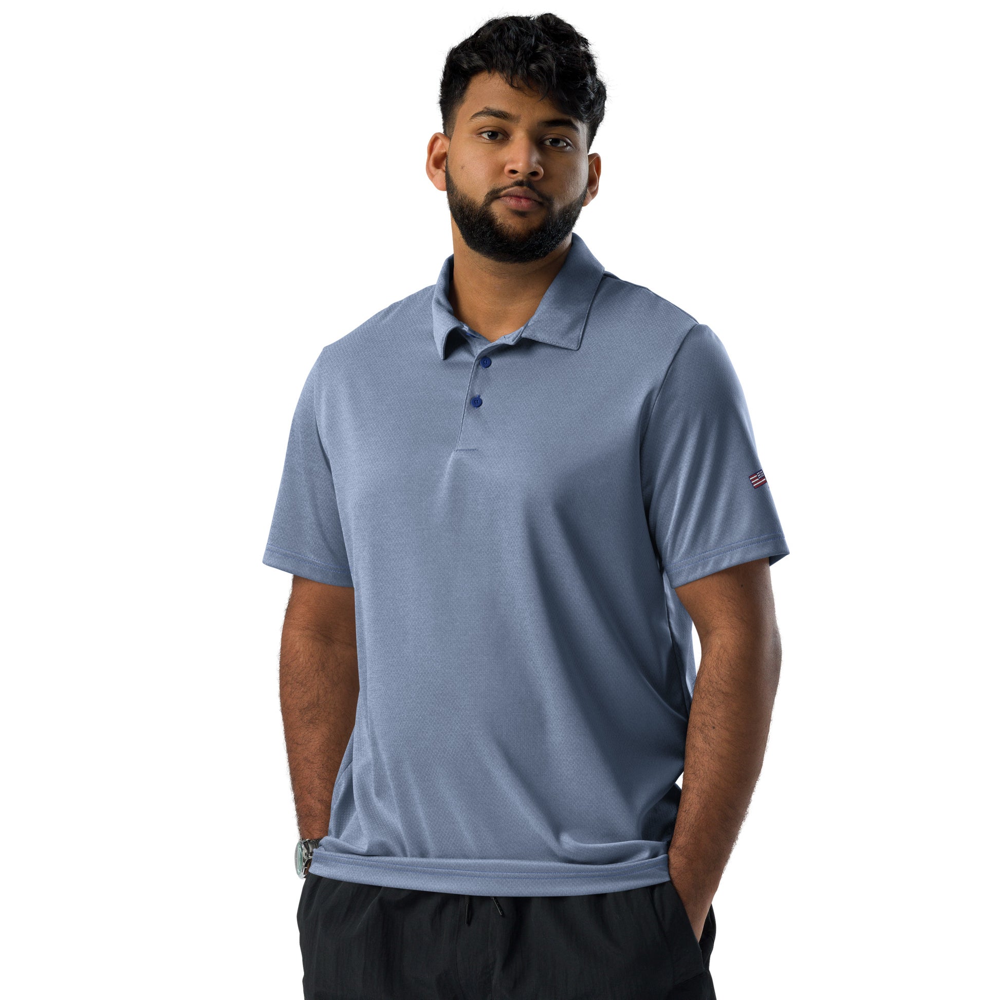 Adidas Space-Dyed Polo - Activewear Well