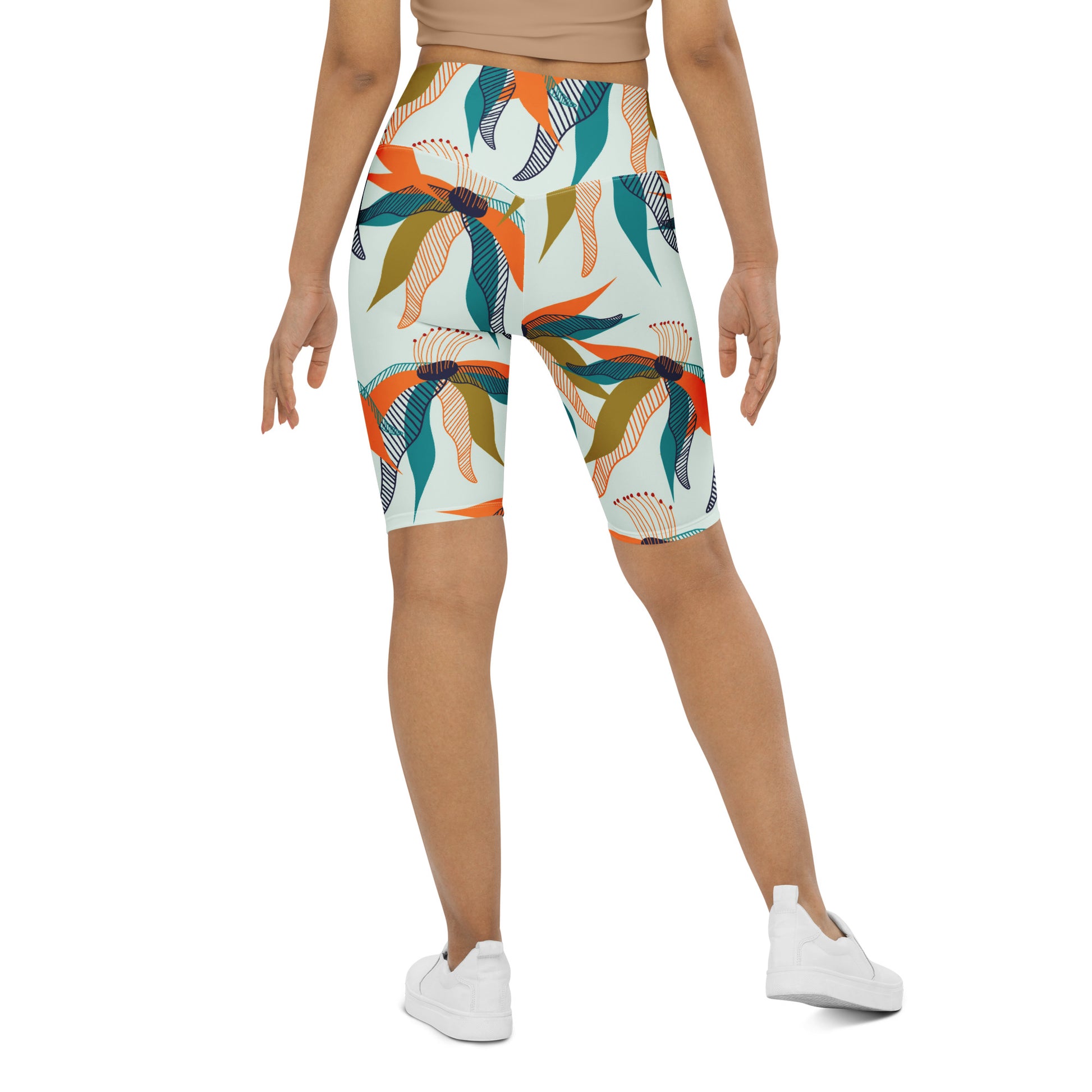 Destiny High-Rise Biker Shorts - Activewear Well