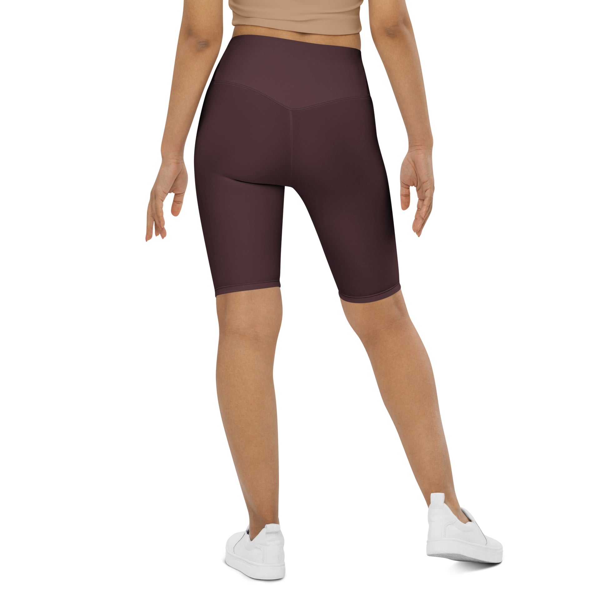 Espresso High-Rise Biker Shorts - Activewear Well