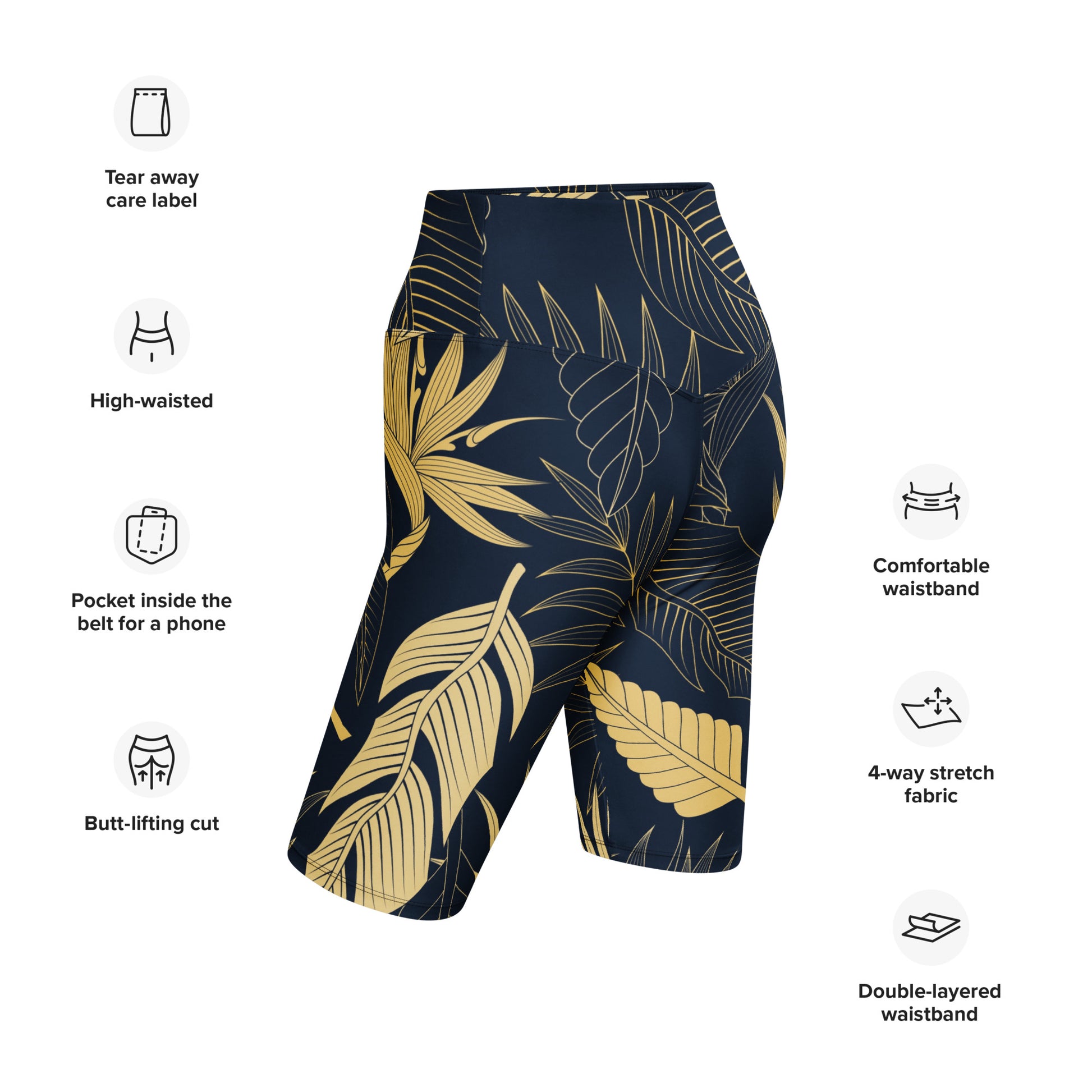 Charlotte High-Rise Biker Shorts - Activewear Well