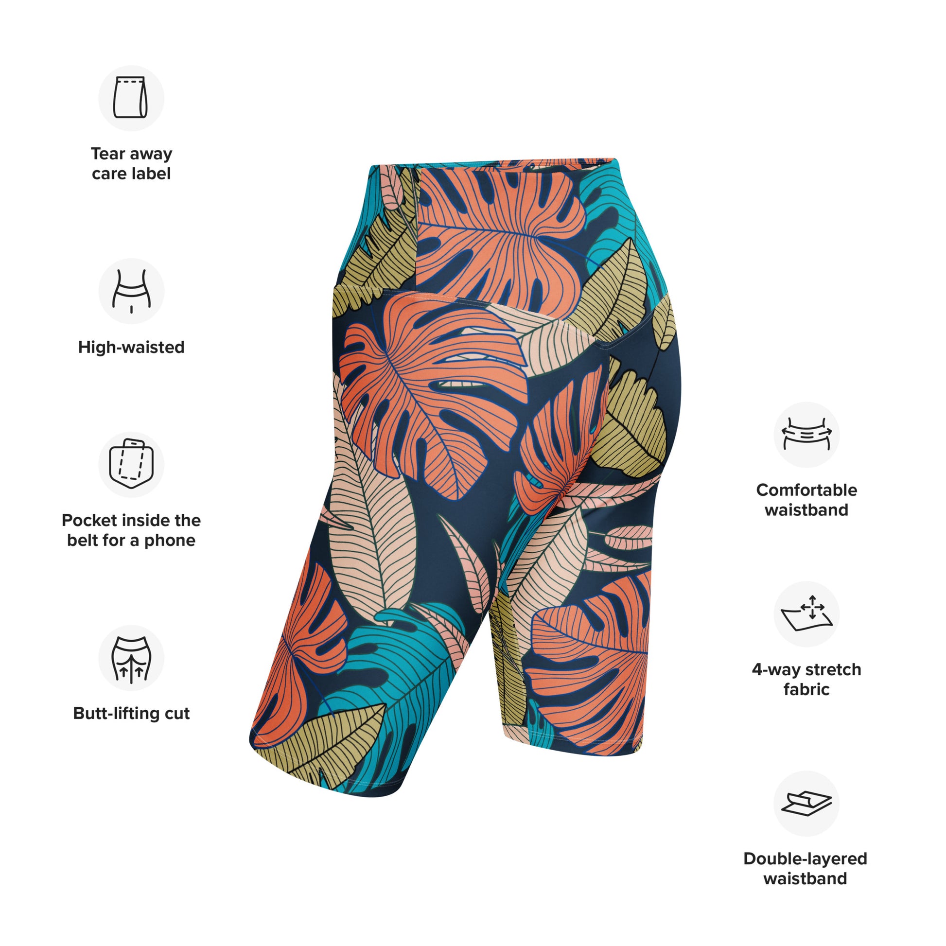 Mary High-Rise Biker Shorts - Activewear Well