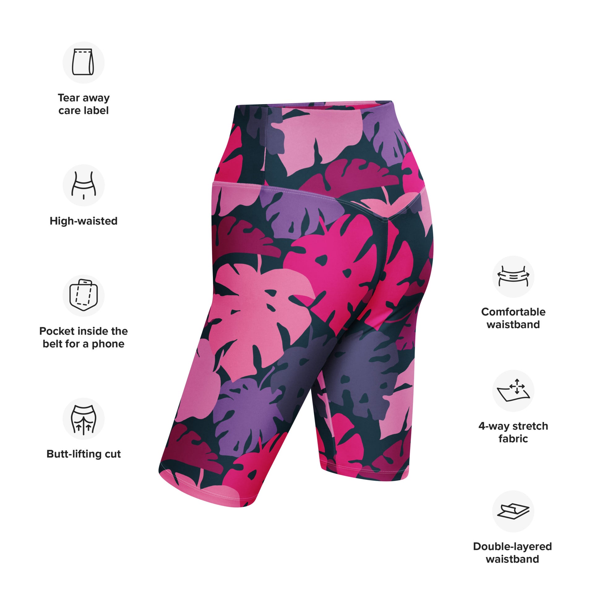 Lisa High-Rise Biker Shorts - Activewear Well