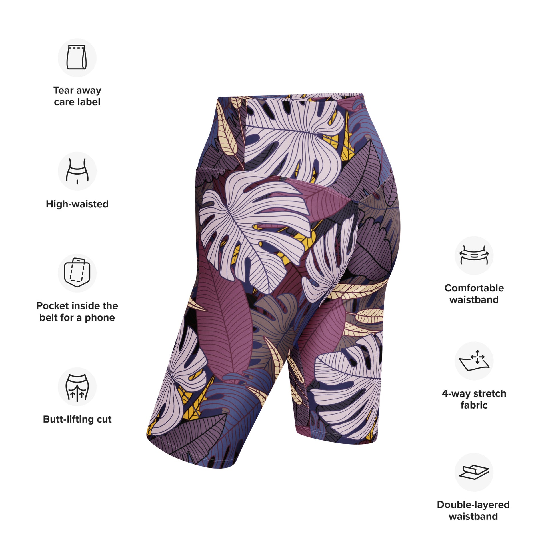 Rebecca High-Rise Biker Shorts - Activewear Well