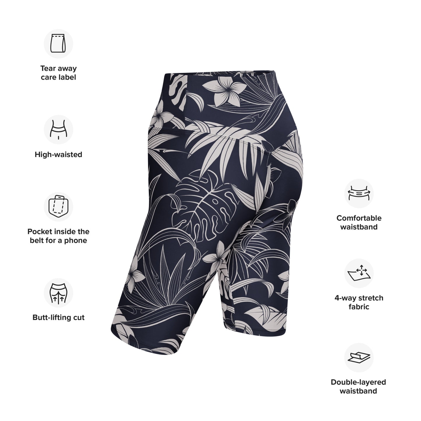 Alexis High-Rise Biker Shorts - Activewear Well