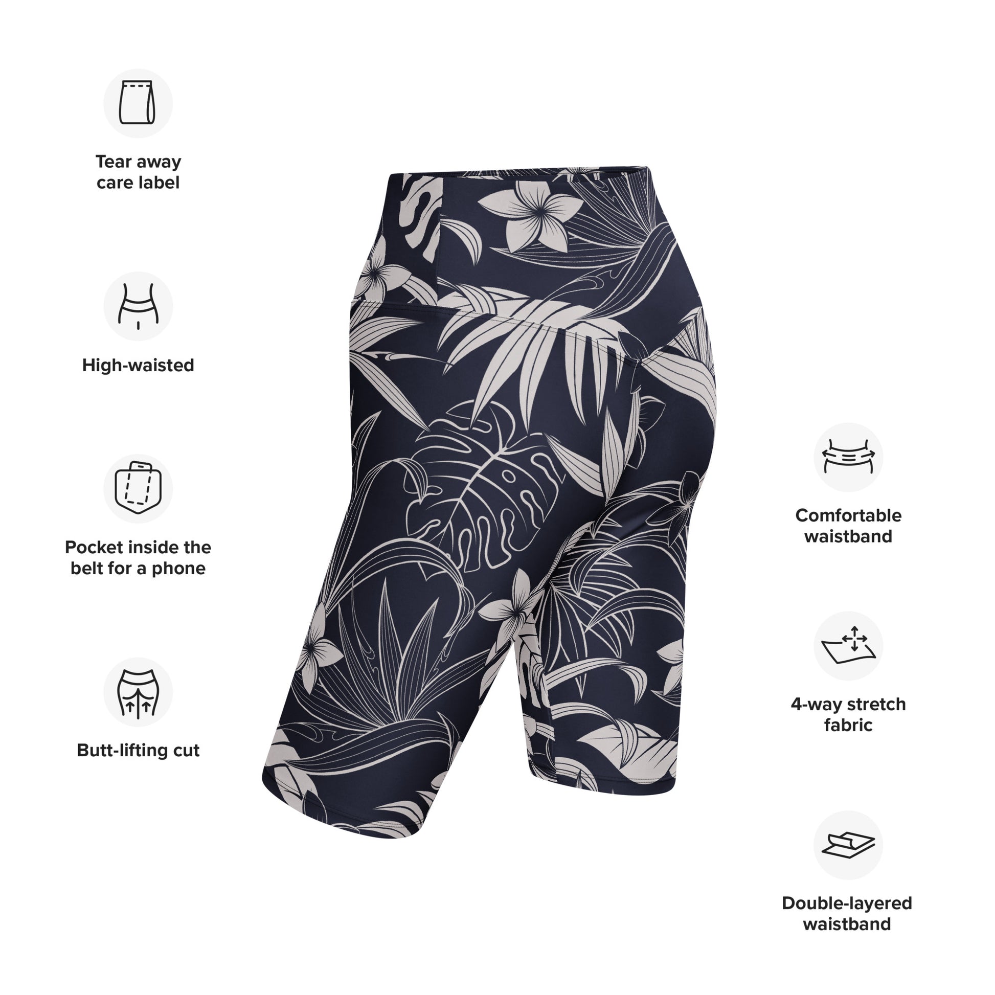 Alexis High-Rise Biker Shorts - Activewear Well