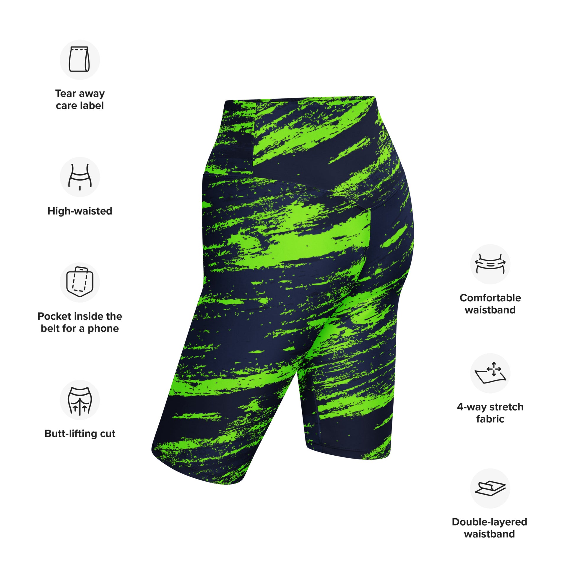 Taylor High-Rise Biker Shorts - Activewear Well