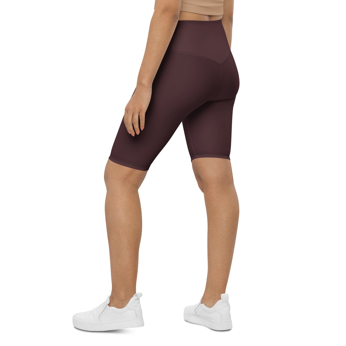 Espresso High-Rise Biker Shorts - Activewear Well