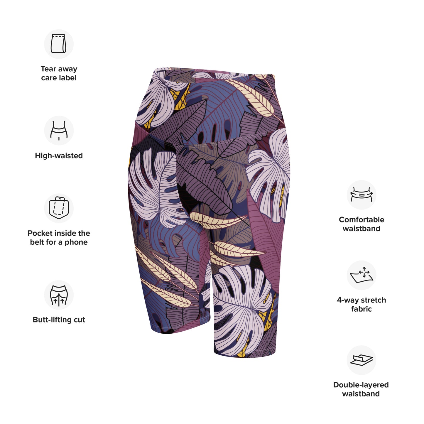 Rebecca High-Rise Biker Shorts - Activewear Well
