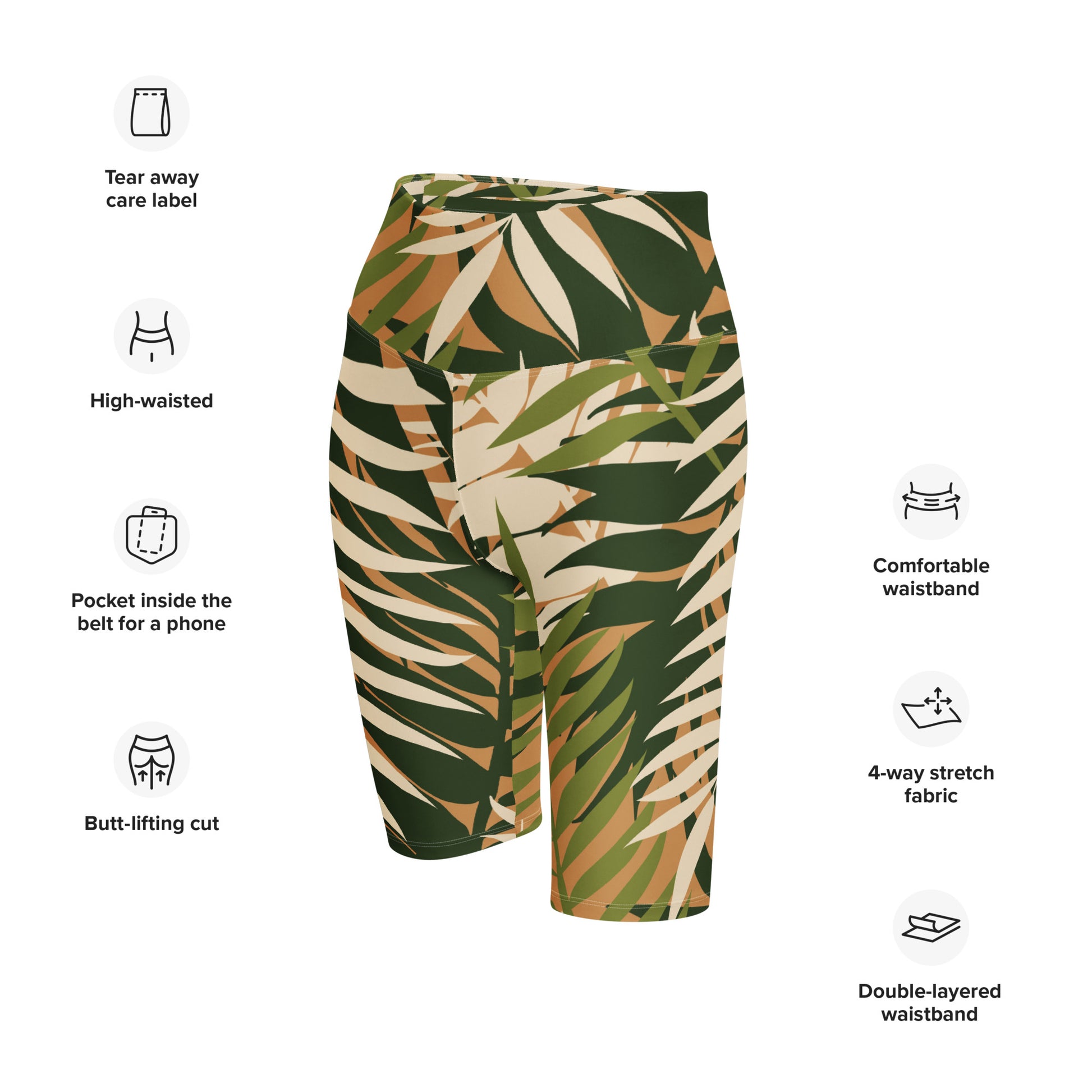 Rachel High-Rise Biker Shorts - Activewear Well