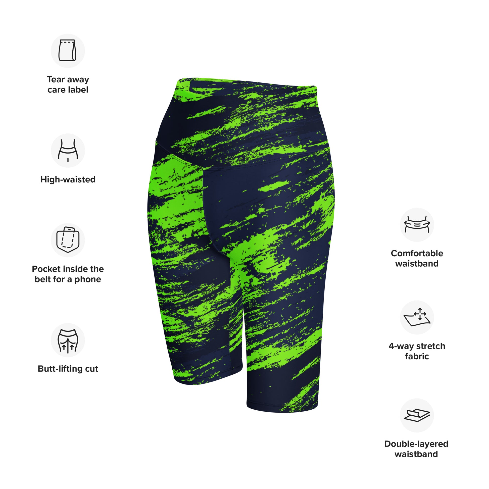 Taylor High-Rise Biker Shorts - Activewear Well