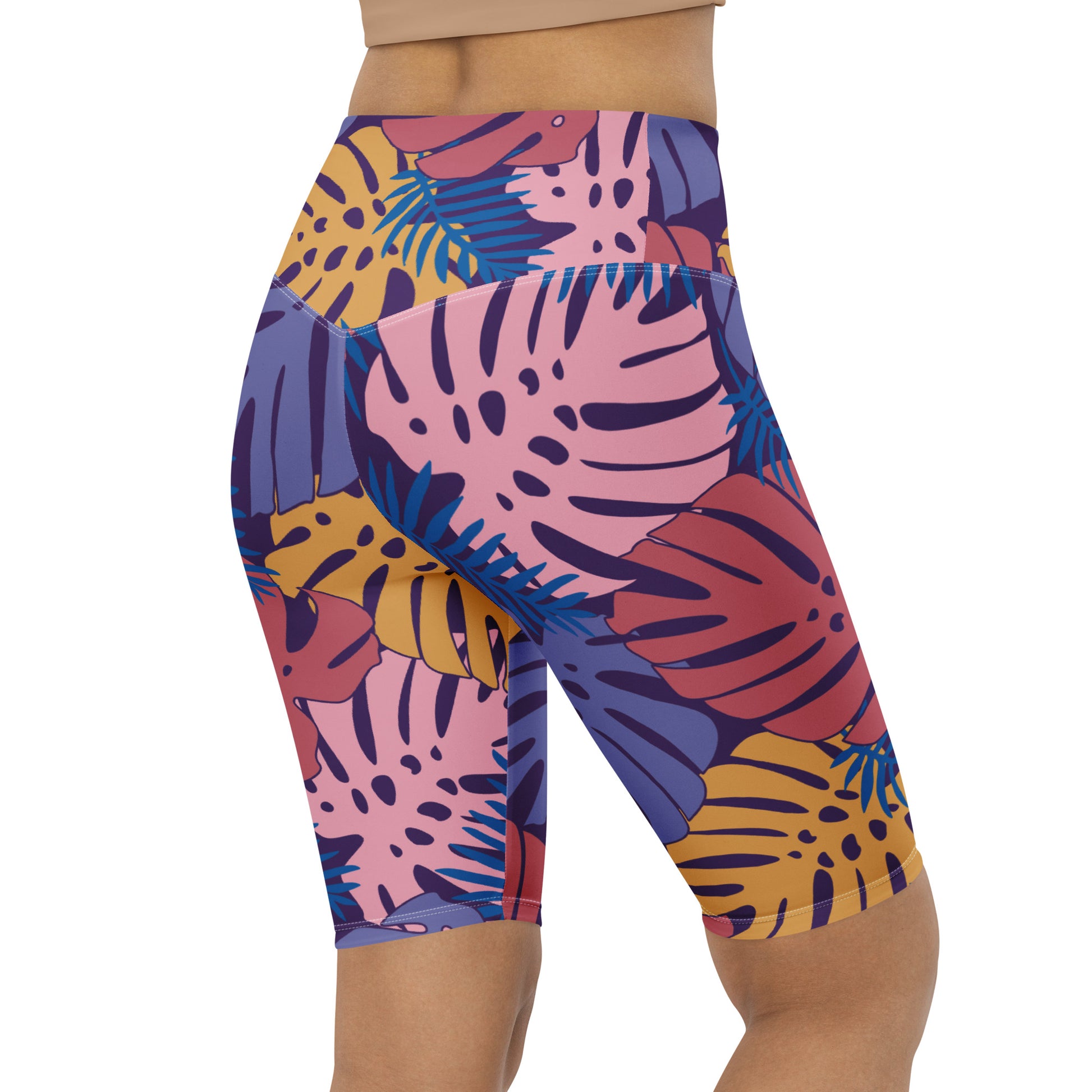 Angelina High-Rise Biker Shorts - Activewear Well