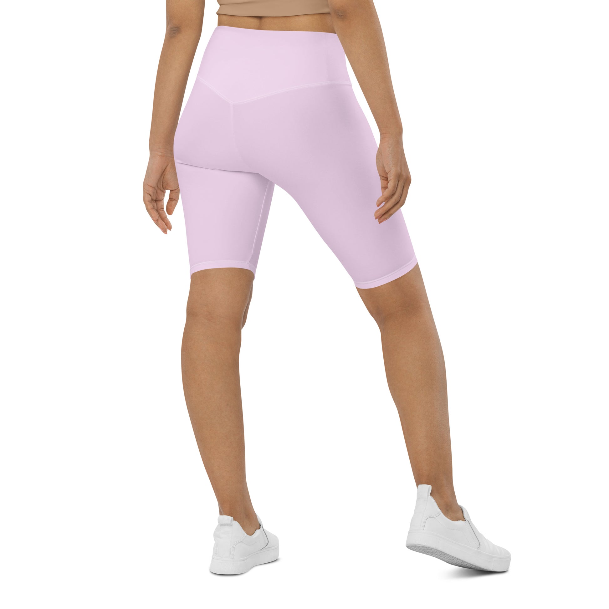 Lilac High-Rise Biker Short - Activewear Well