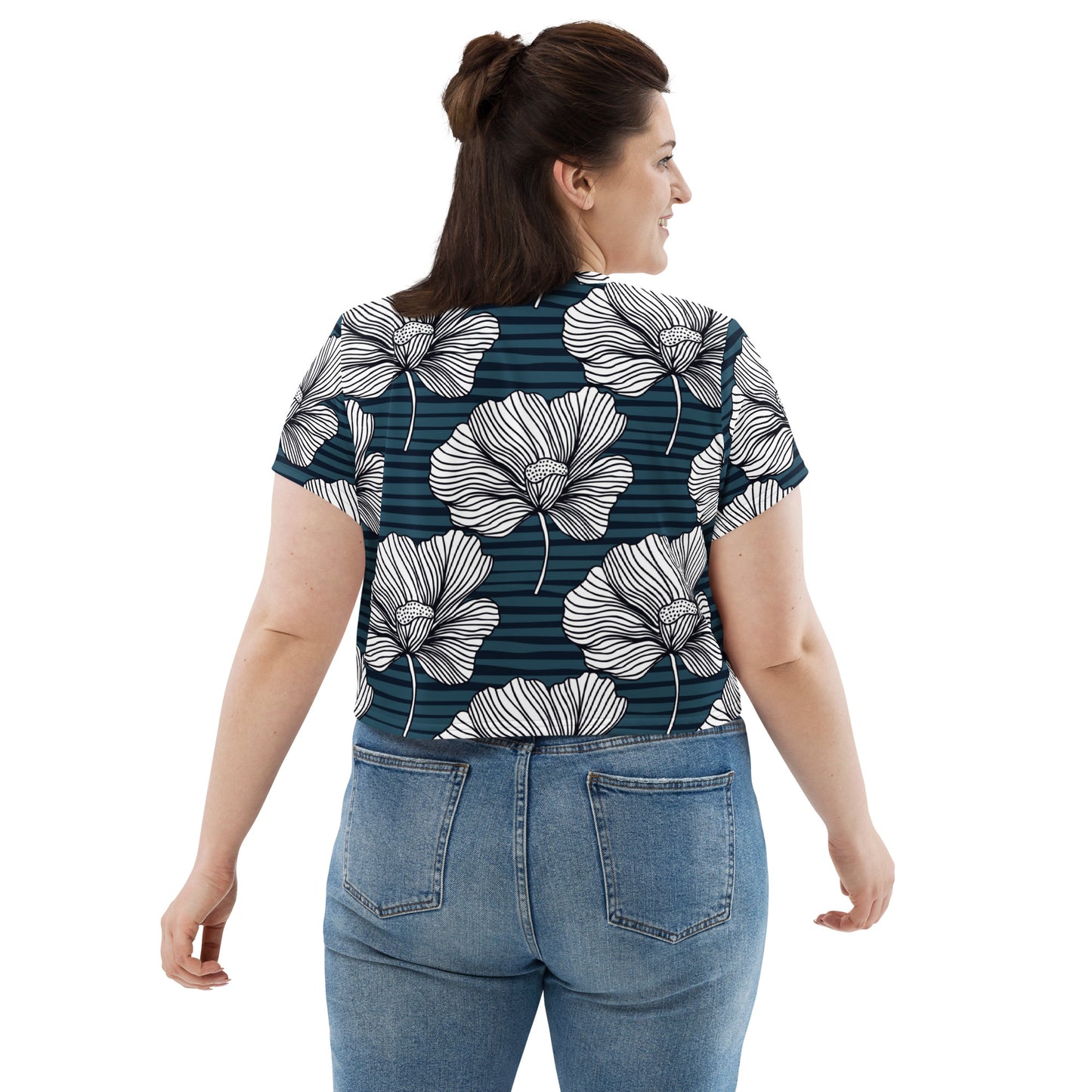 Amelia Crop Tee - Activewear Well