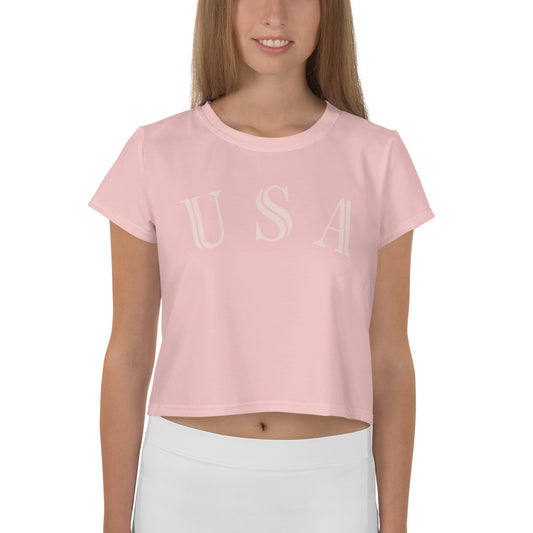 Women's Cycling Crop Tee - Activewear Well