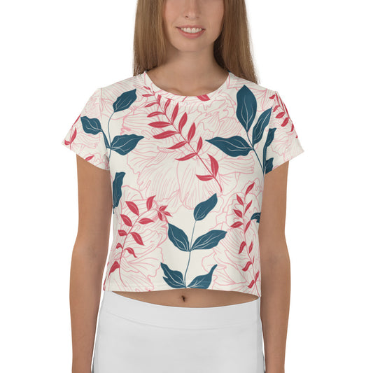 Sally Crop Tee - Activewear Well