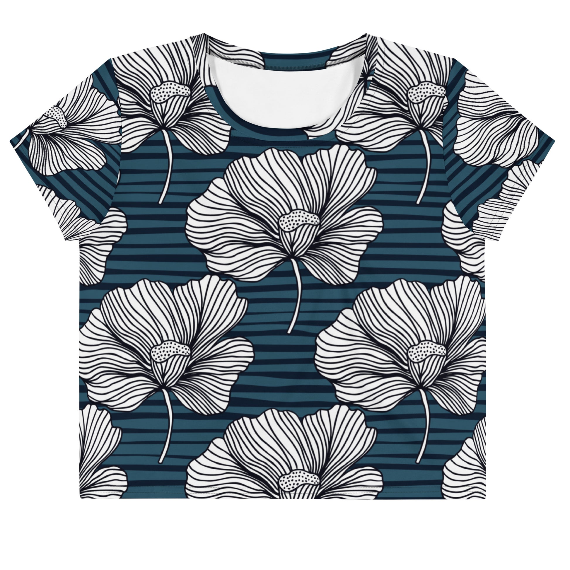 Amelia Crop Tee - Activewear Well