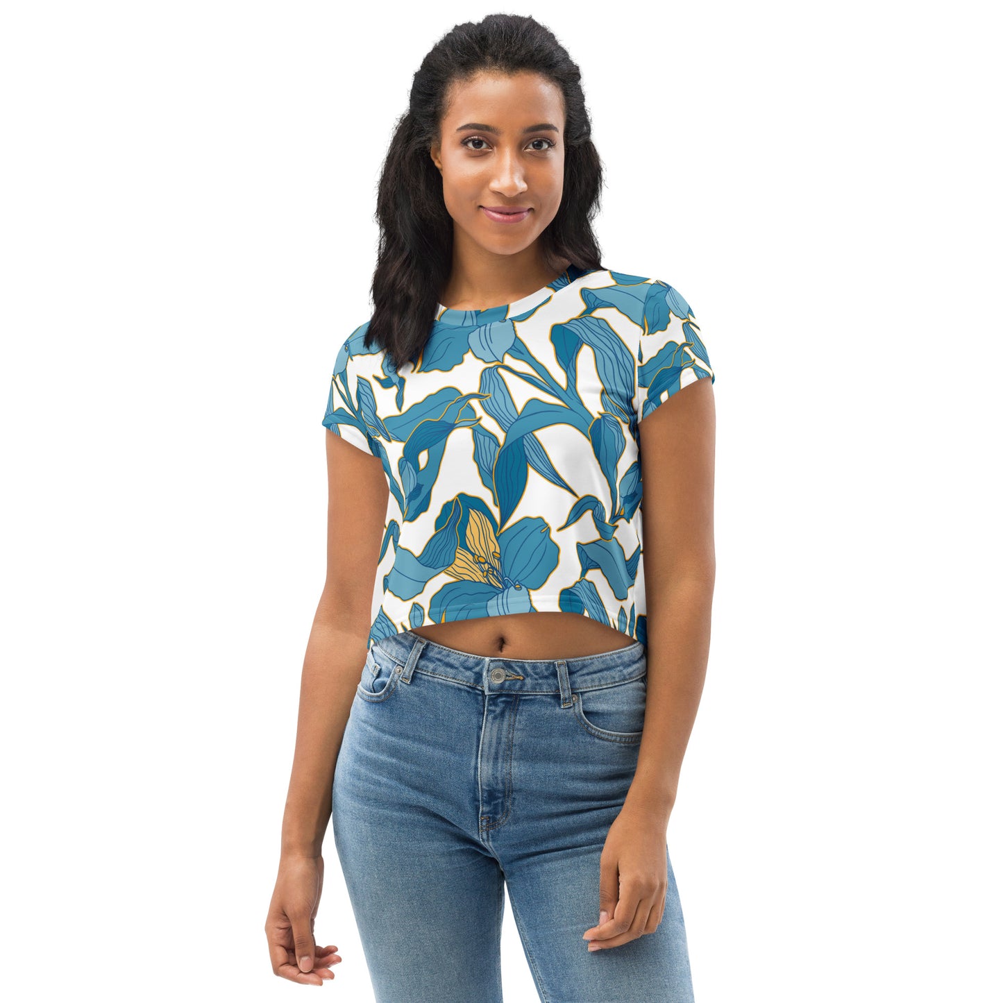 Allison Crop Tee - Activewear Well
