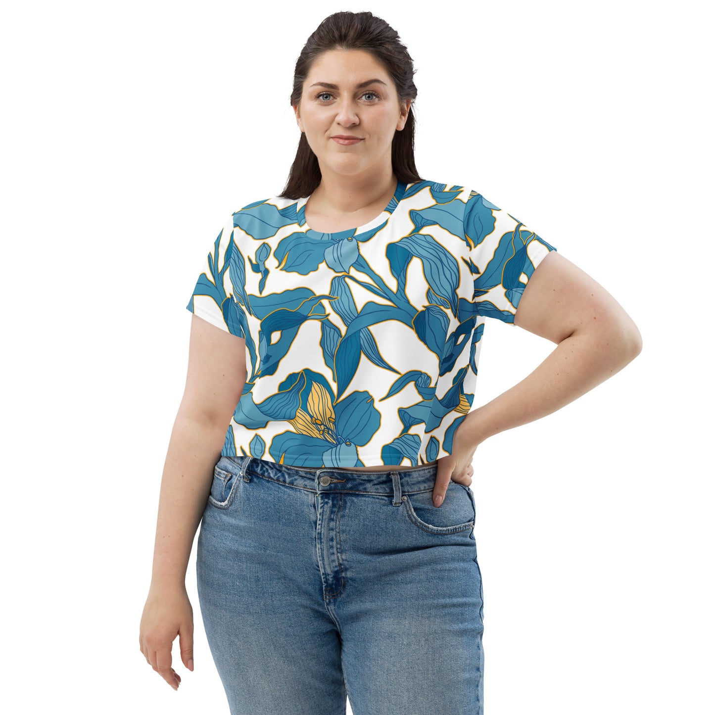 Allison Crop Tee - Activewear Well