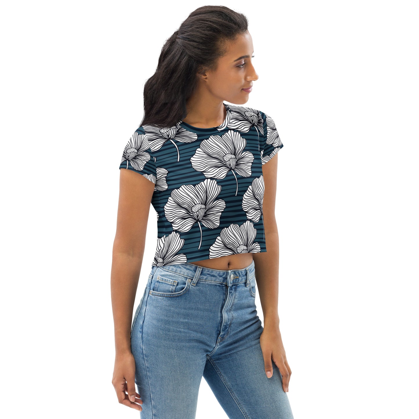 Amelia Crop Tee - Activewear Well