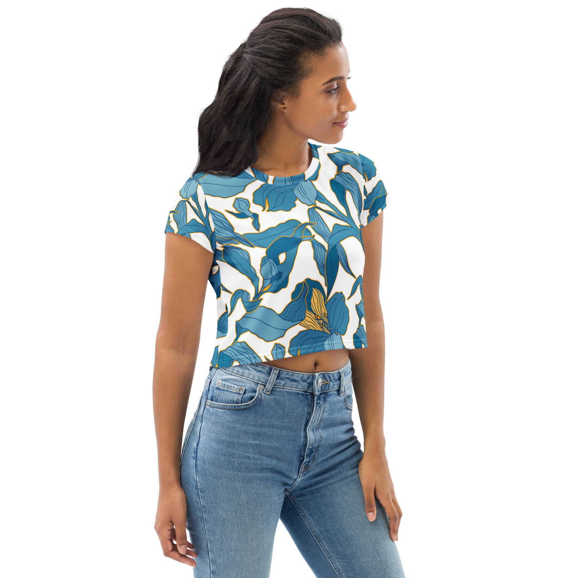 Allison Crop Tee - Activewear Well
