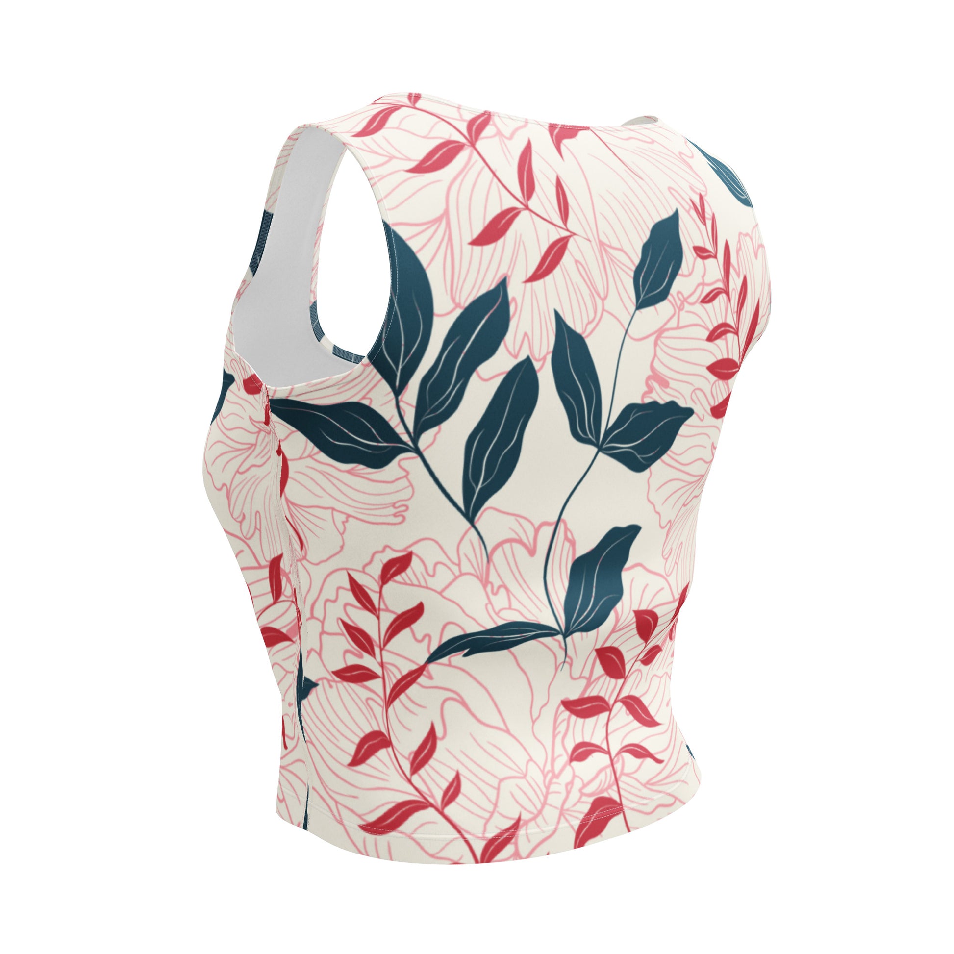 Sally Athletic Crop Top - Activewear Well