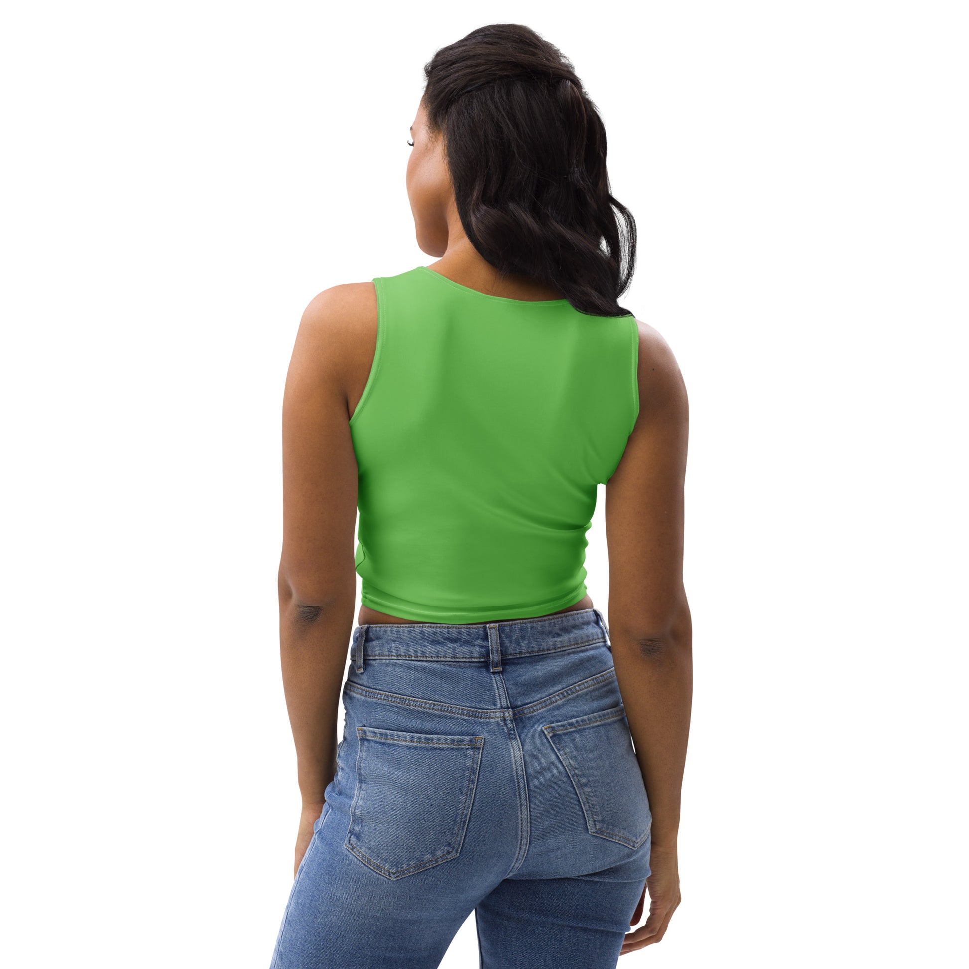 Kelly Green Crop Top - Activewear Well