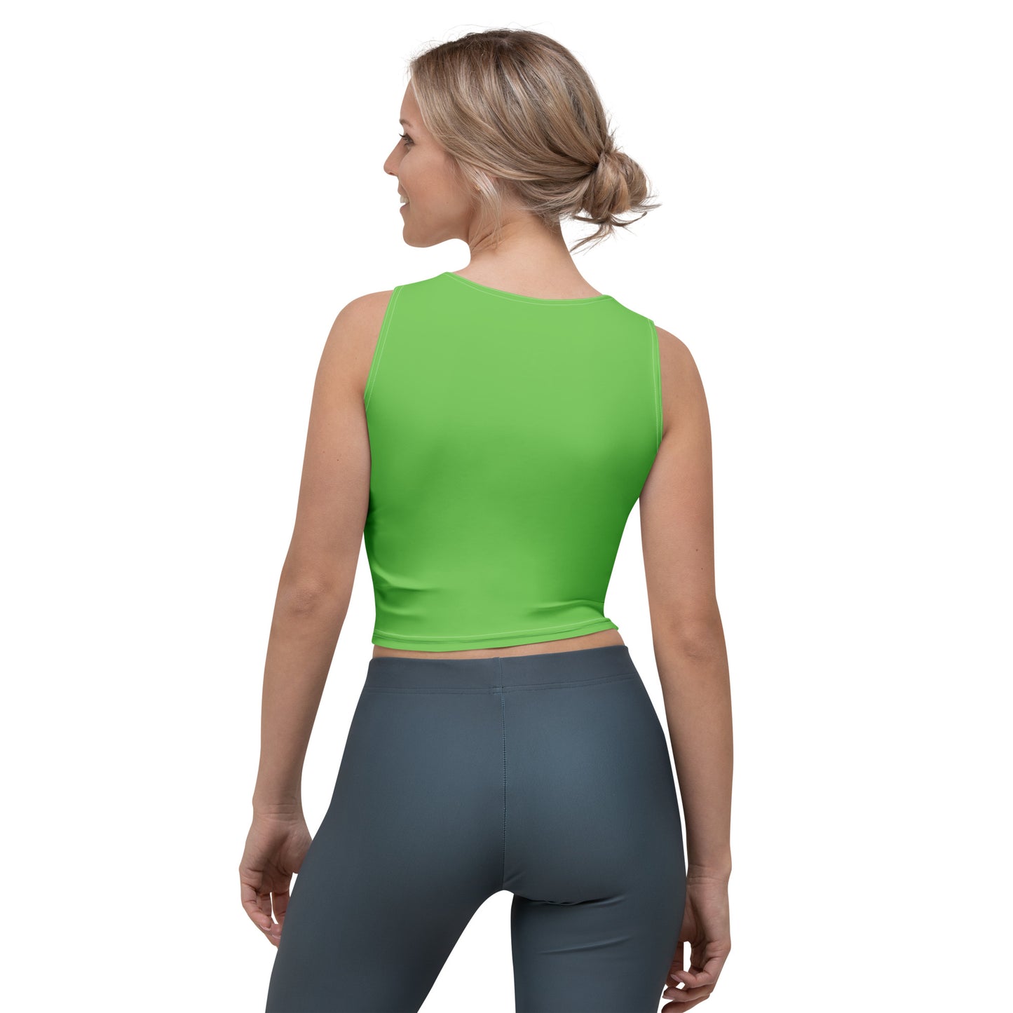 Kelly Green Crop Top - Activewear Well